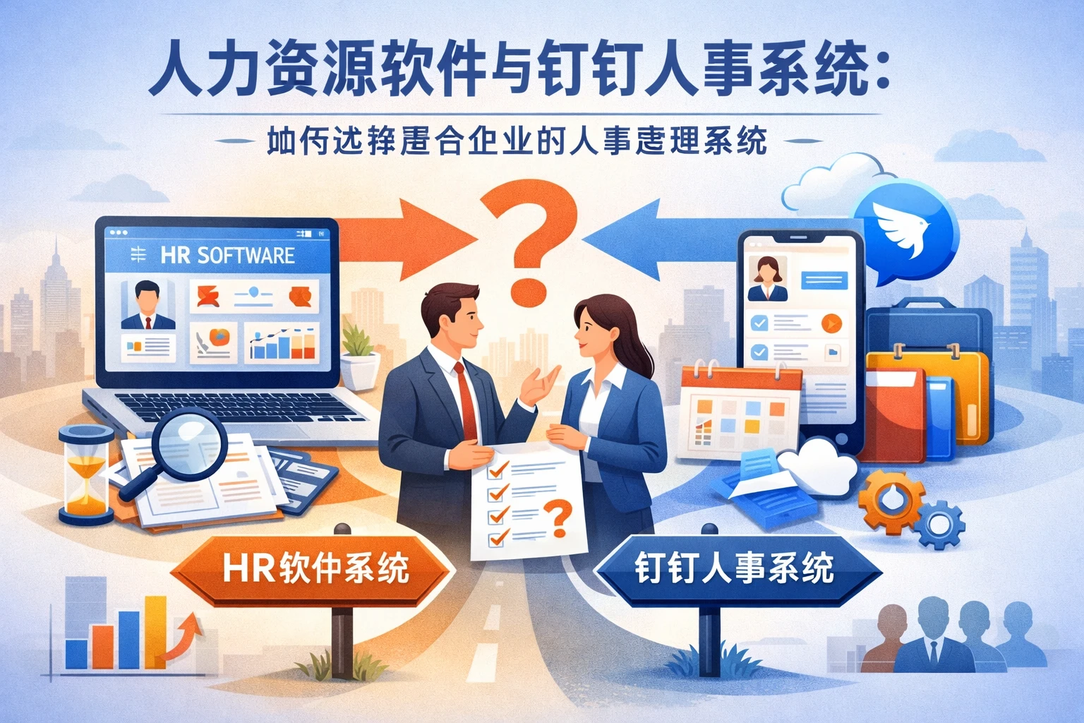 人力资源软件与钉钉人事系统:如何选择适合企业的人事管理系统