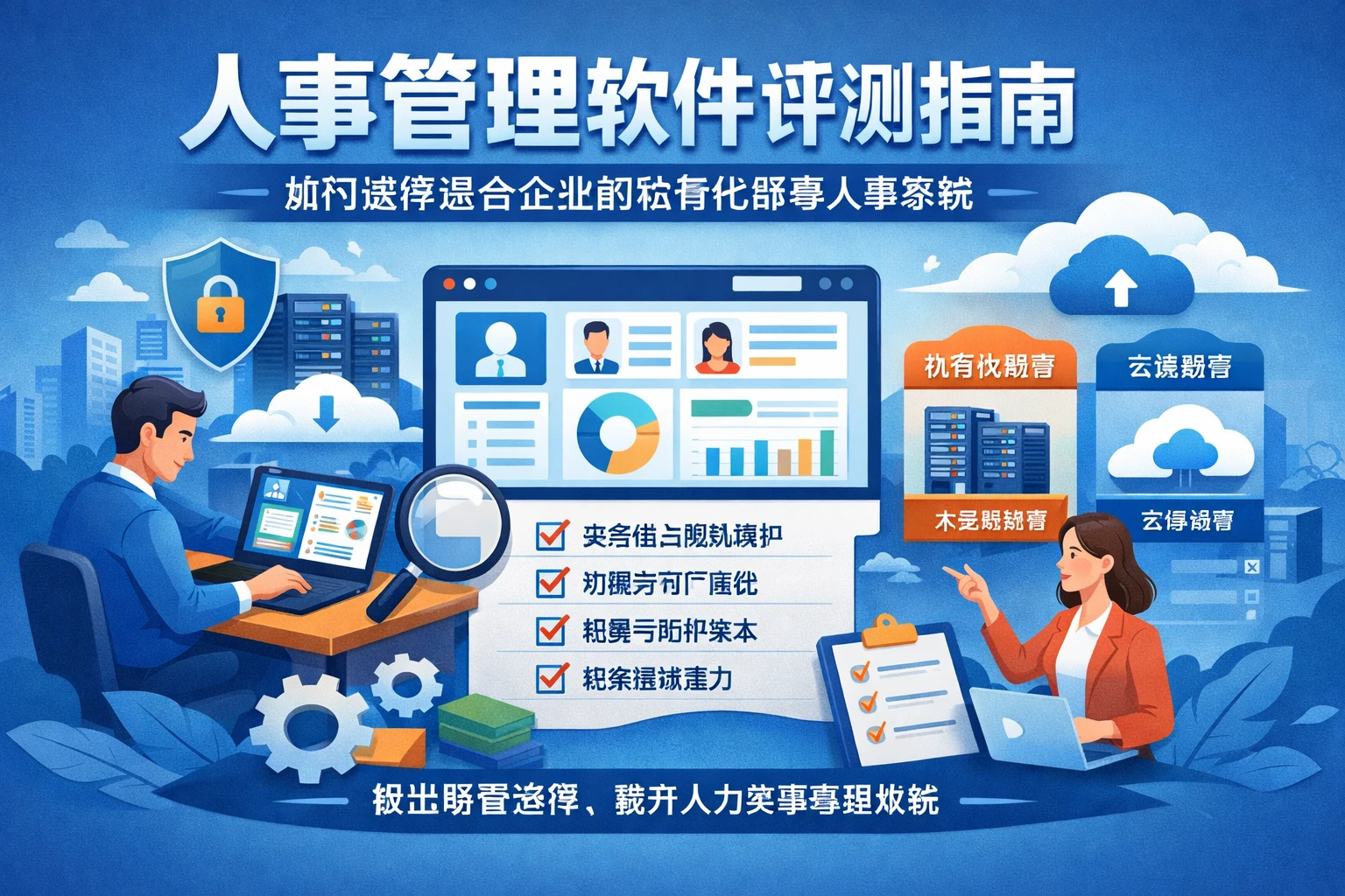 人事管理软件评测指南：如何选择适合企业的私有化部署人事系统