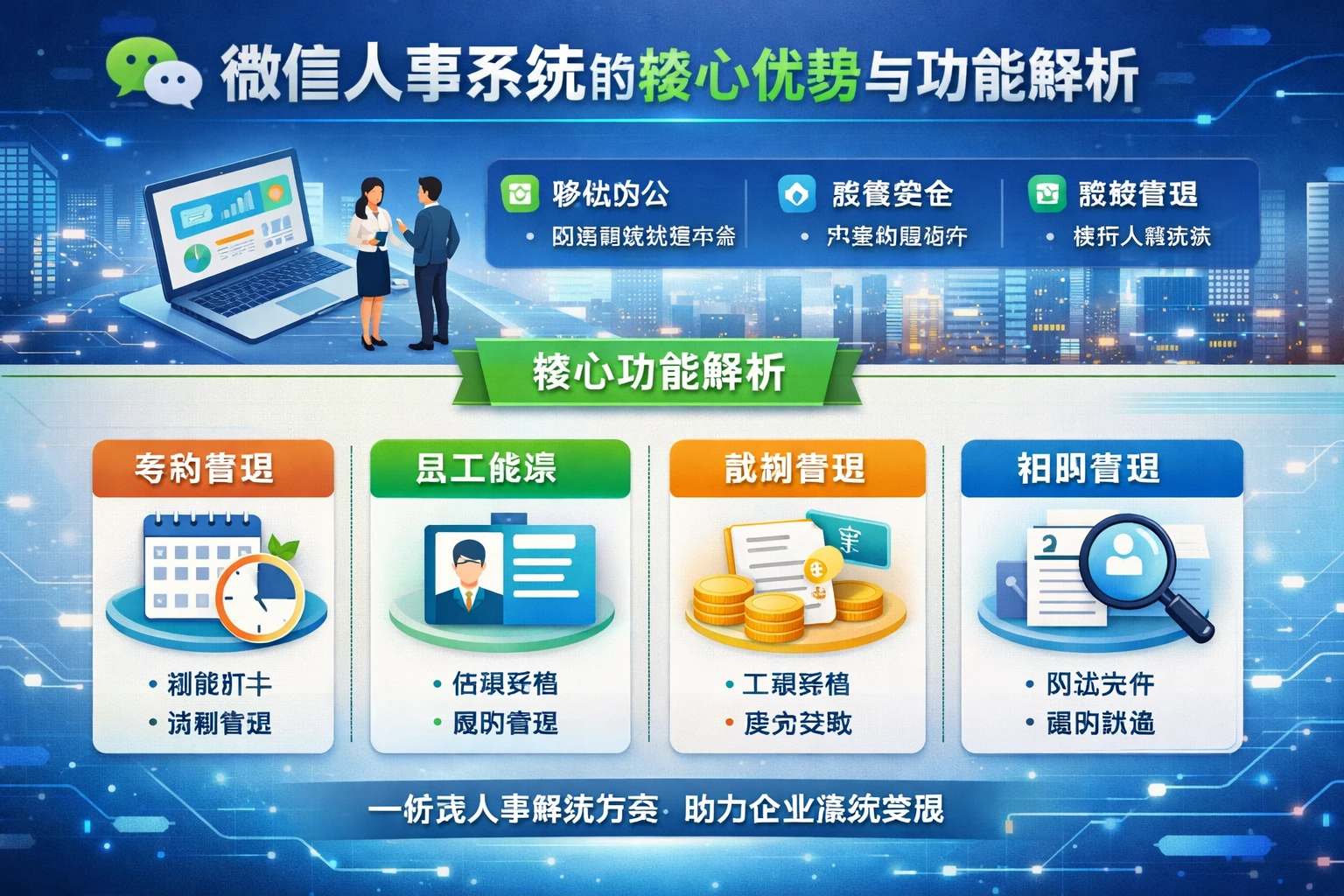 微信人事系统的核心优势与功能解析