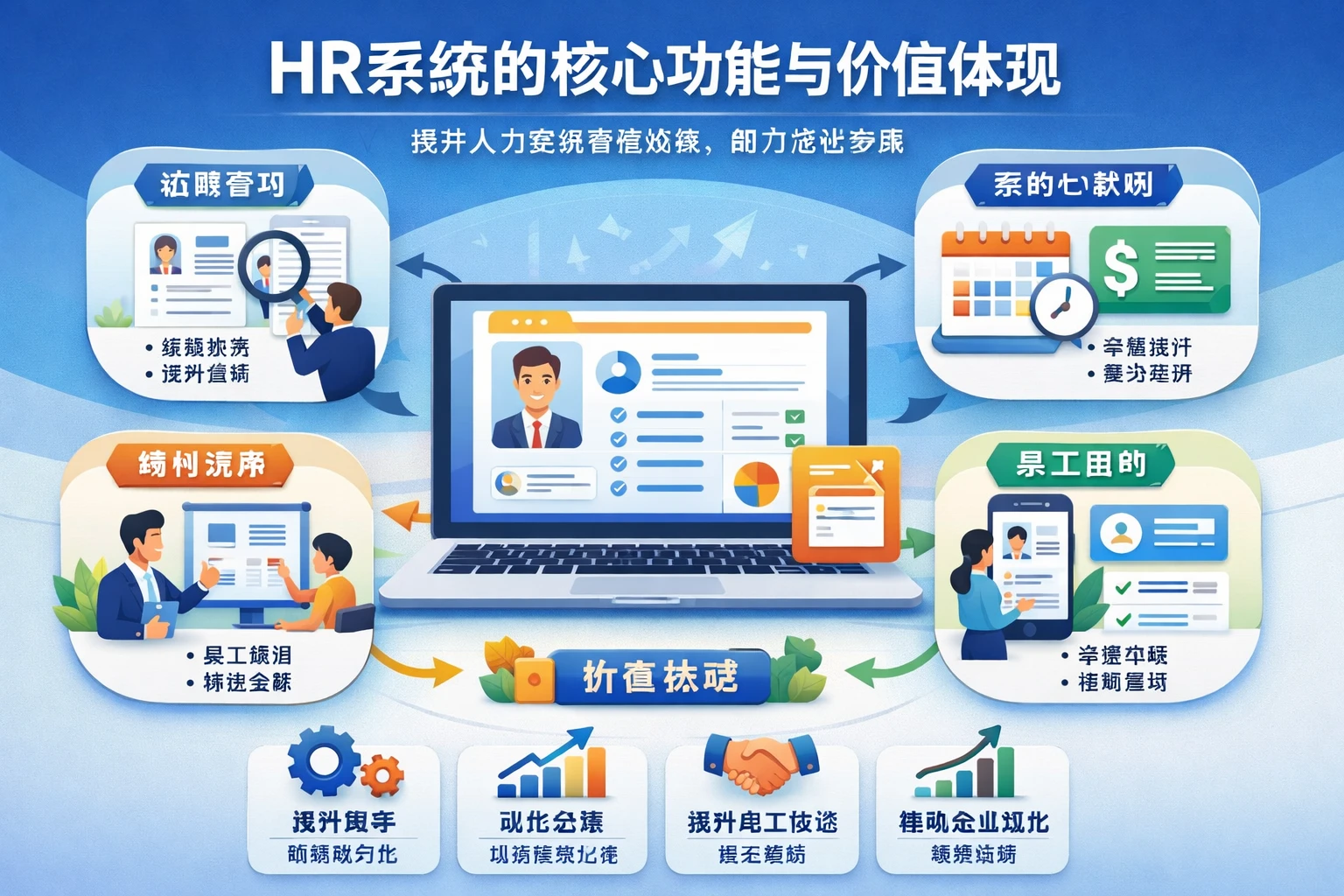 HR系统的核心功能与价值体现