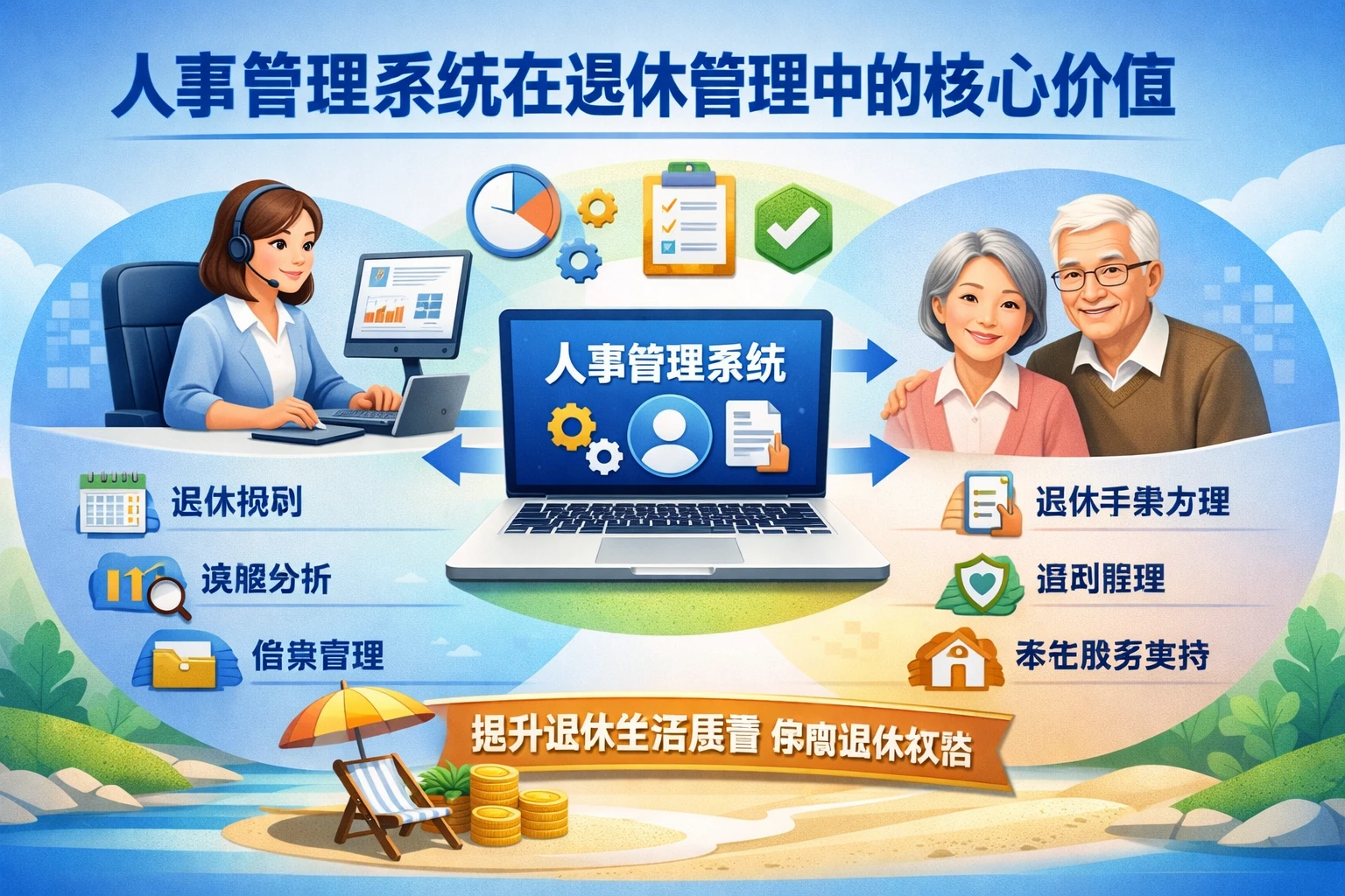 人事管理系统在退休管理中的核心价值