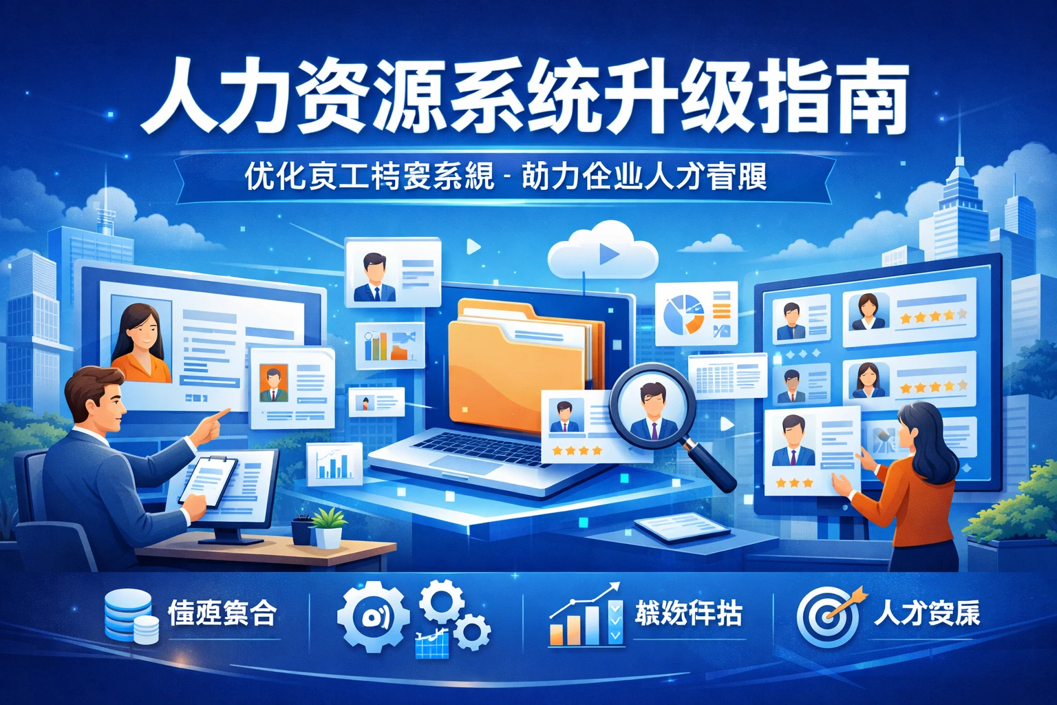 人力资源系统升级指南：优化员工档案系统助力企业人才管理