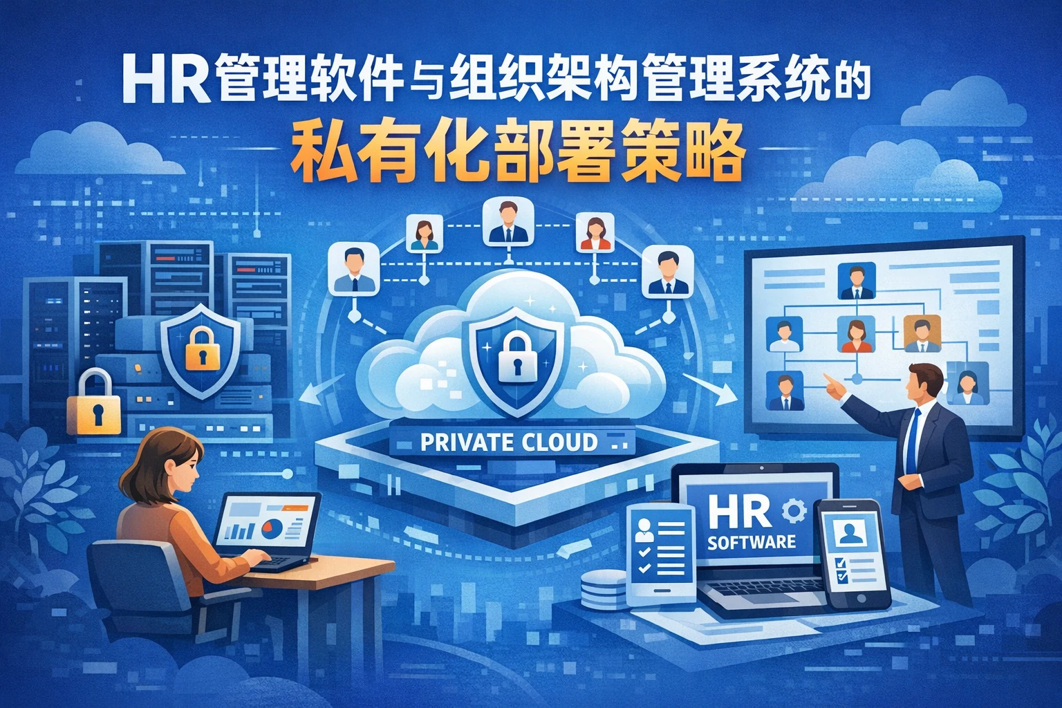 HR管理软件与组织架构管理系统的私有化部署策略