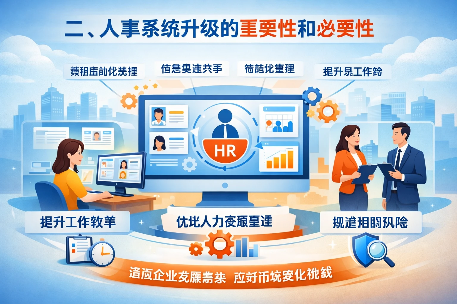 二、人事系统升级的重要性和必要性