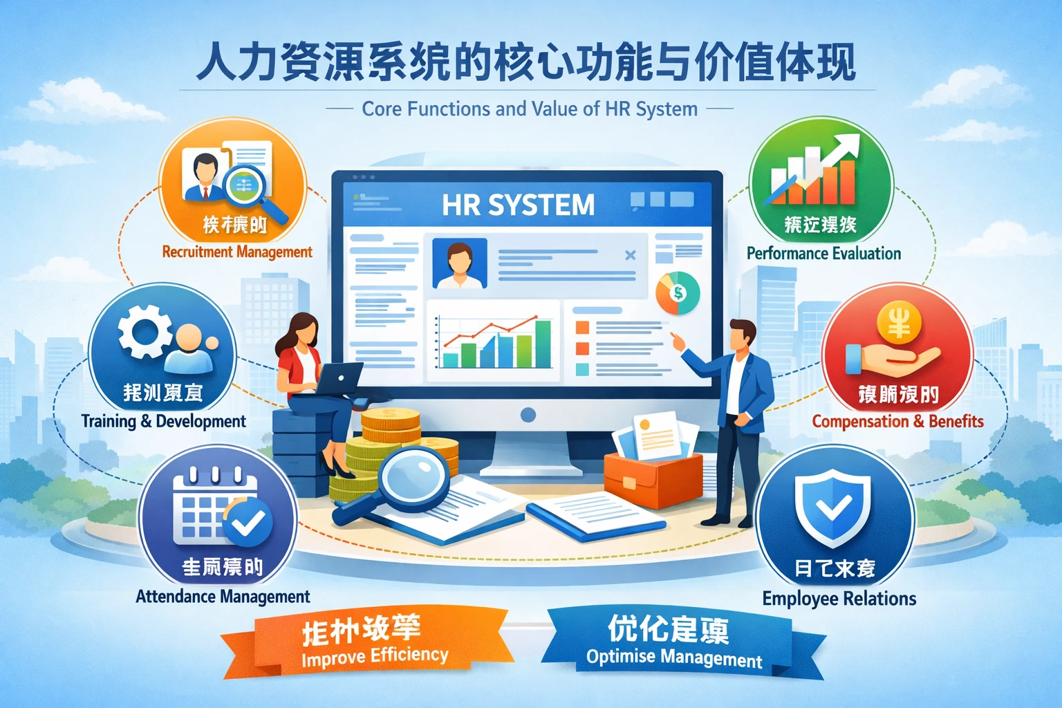 人力资源系统的核心功能与价值体现