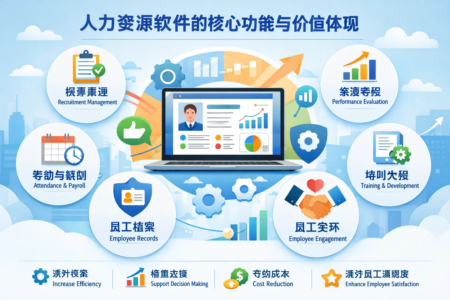 人力资源软件的核心功能与价值体现
