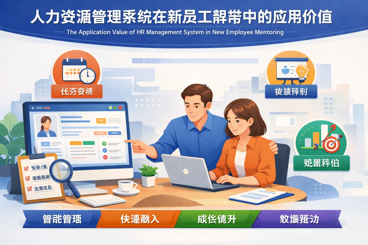 人力资源管理系统在新员工帮带中的应用价值