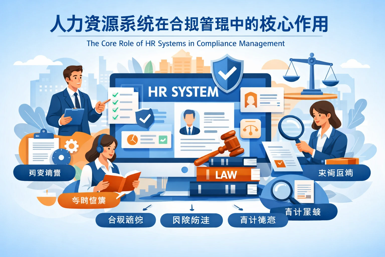 人力资源系统在合规管理中的核心作用