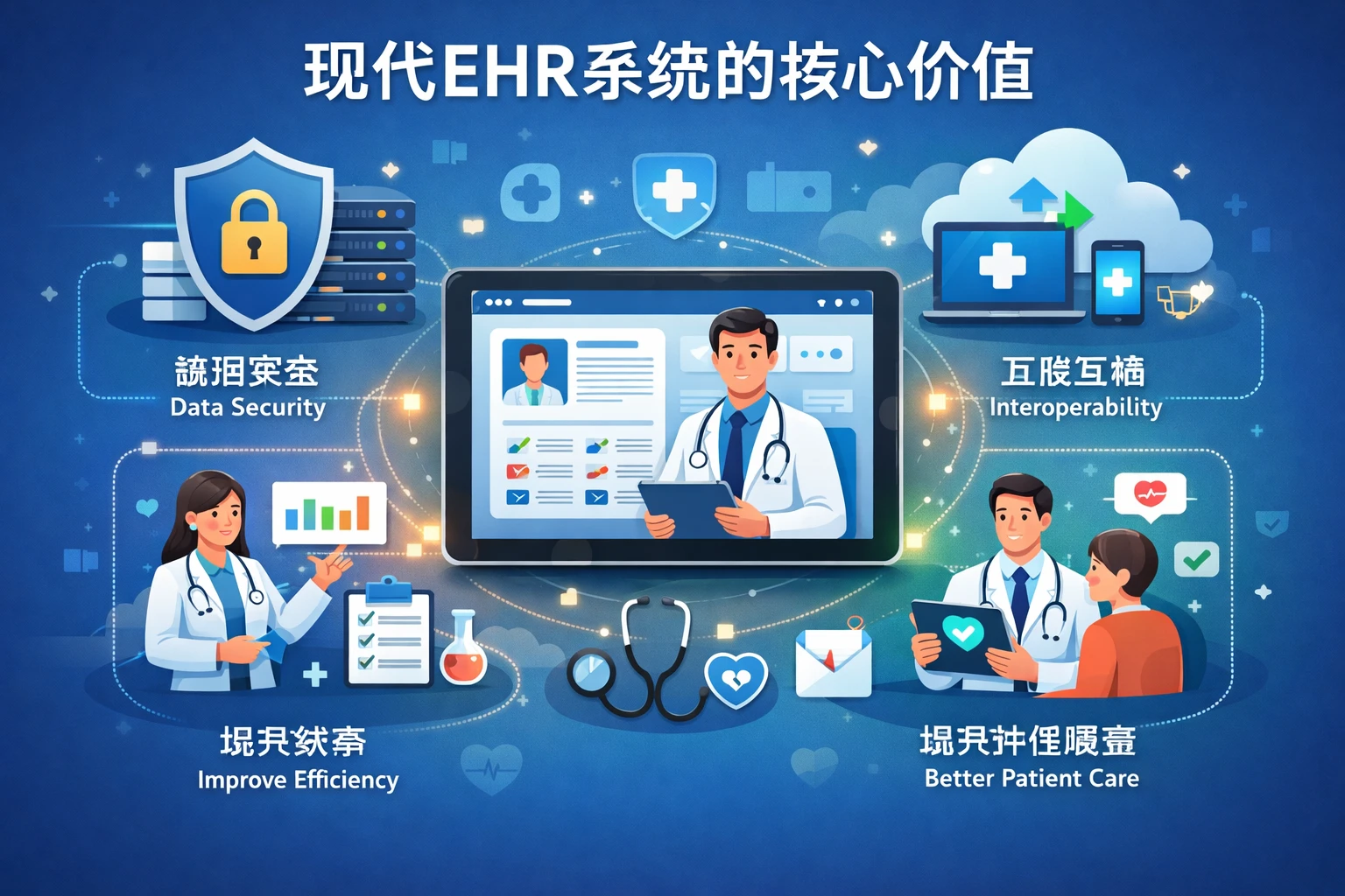 现代EHR系统的核心价值
