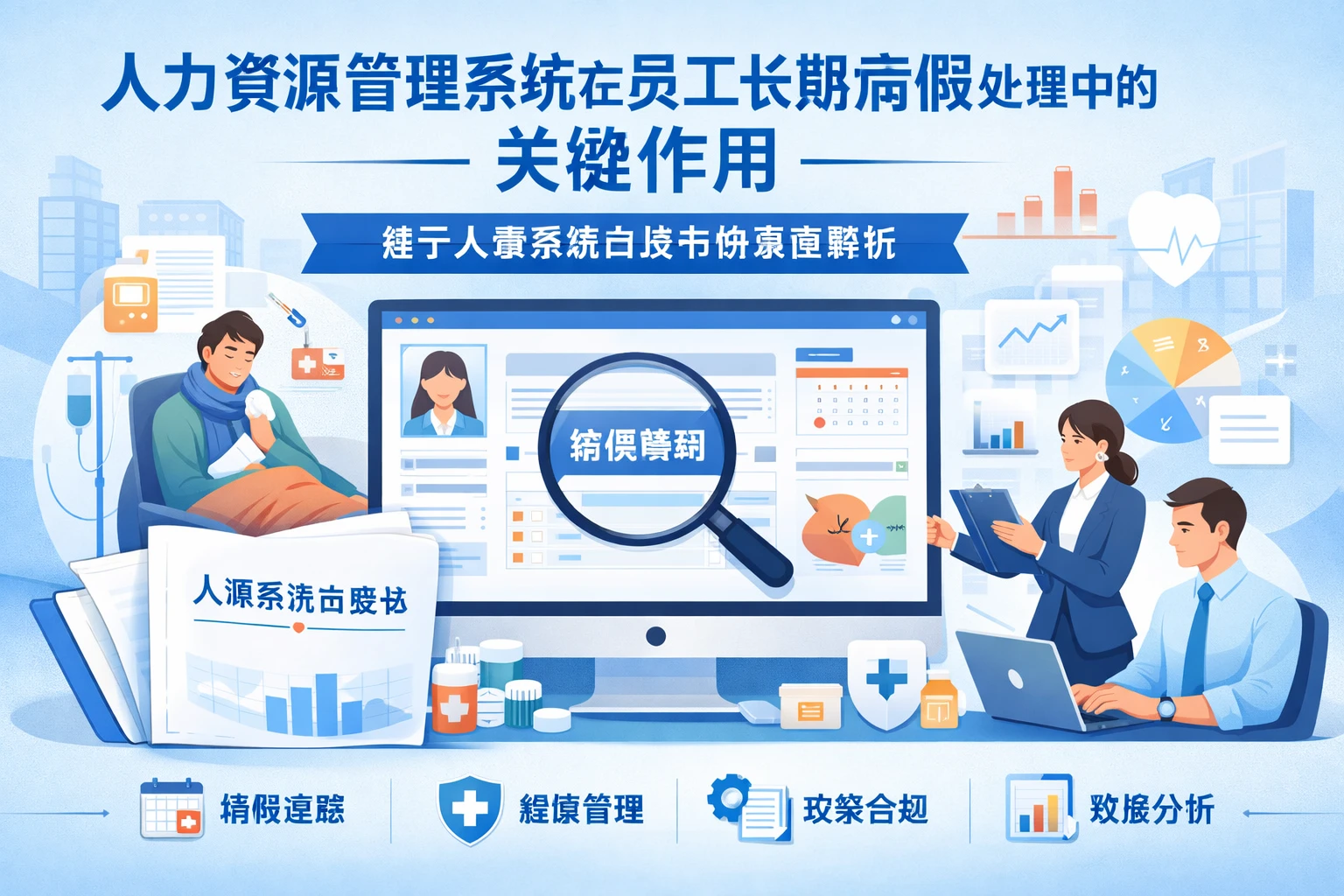 人力资源管理系统在员工长期病假处理中的关键作用——基于人事系统白皮书的深度解析