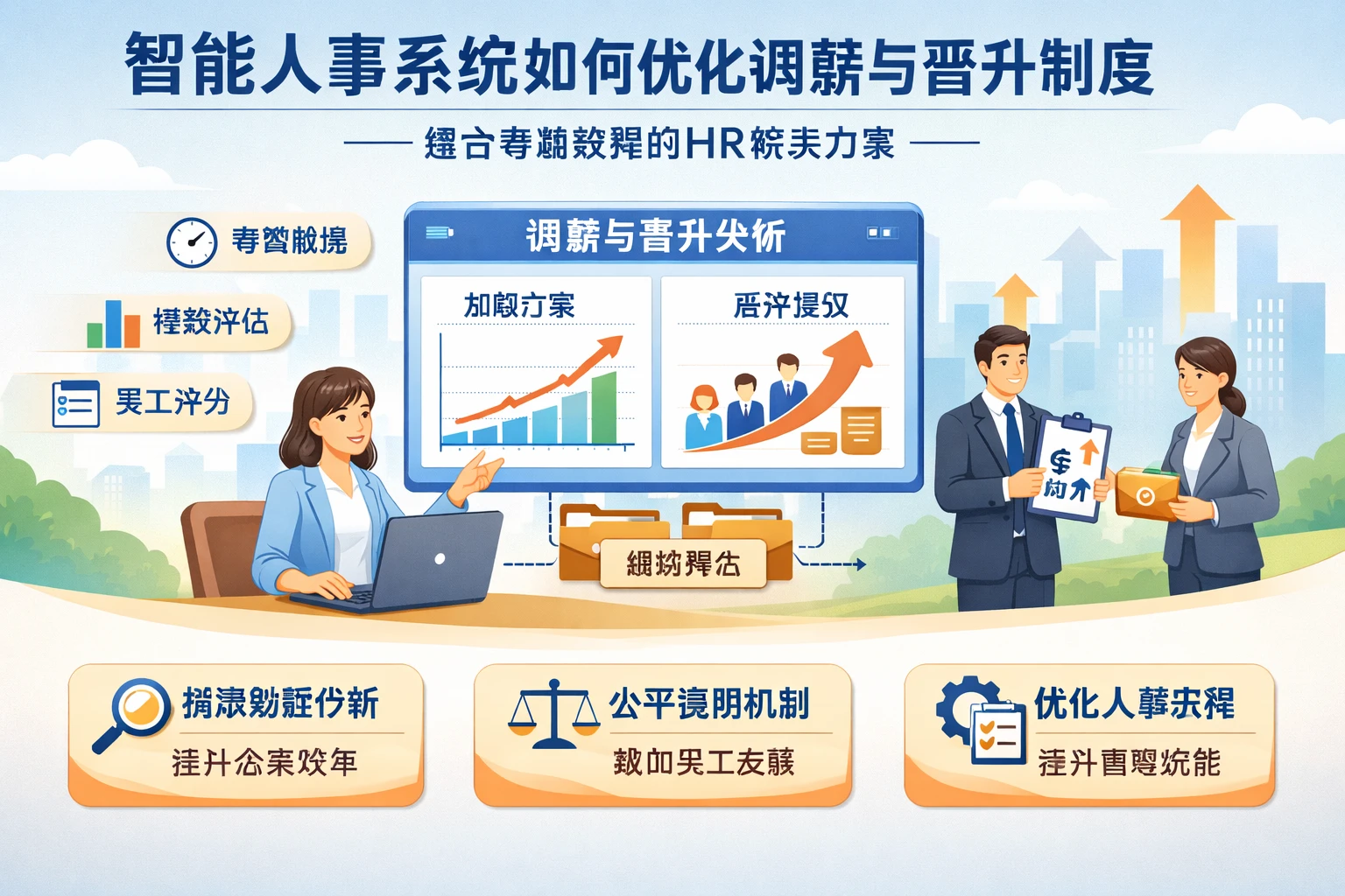 智能人事系统如何优化调薪与晋升制度：整合考勤数据的HR解决方案