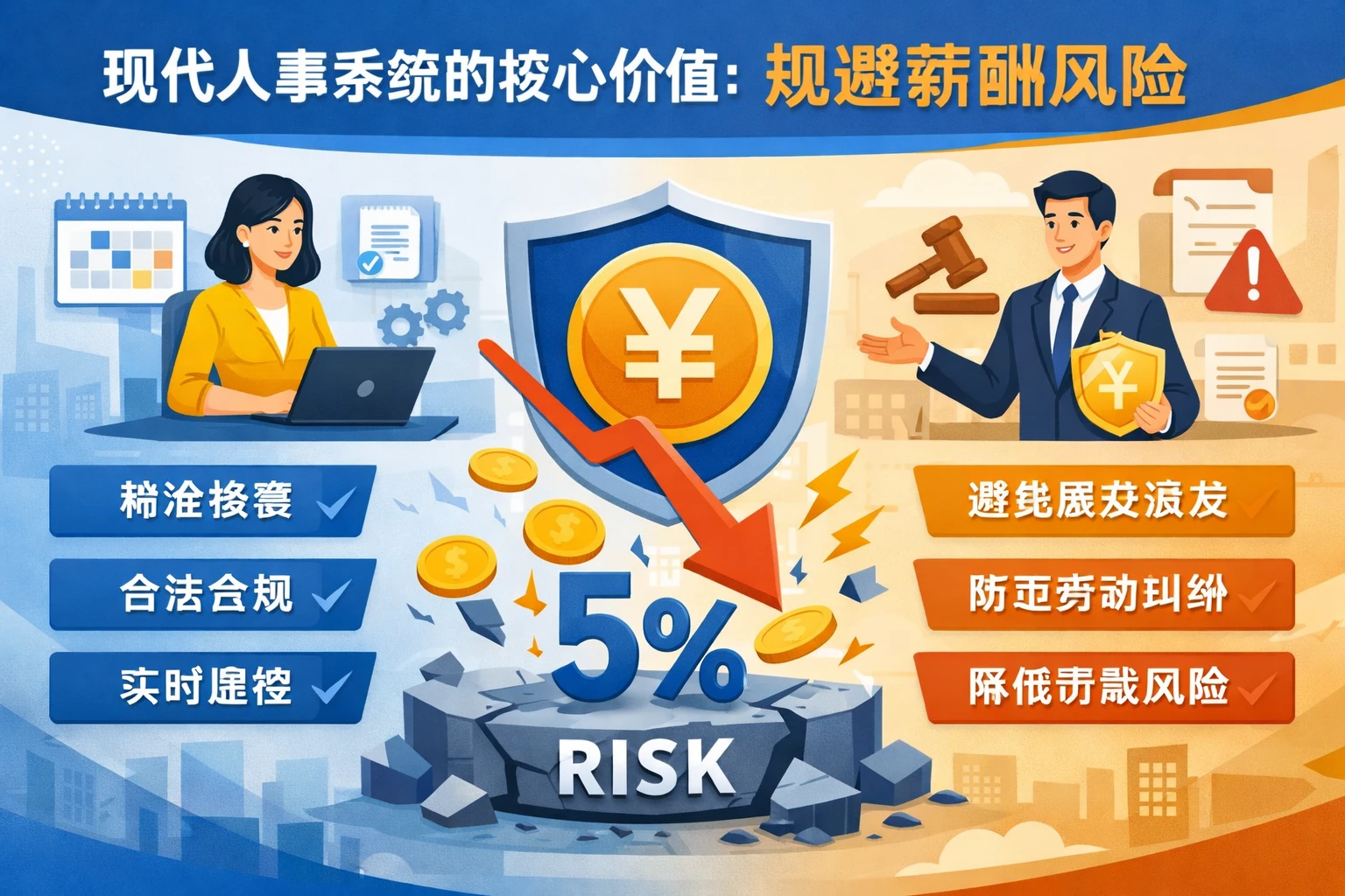 现代人事系统的核心价值：规避薪酬风险