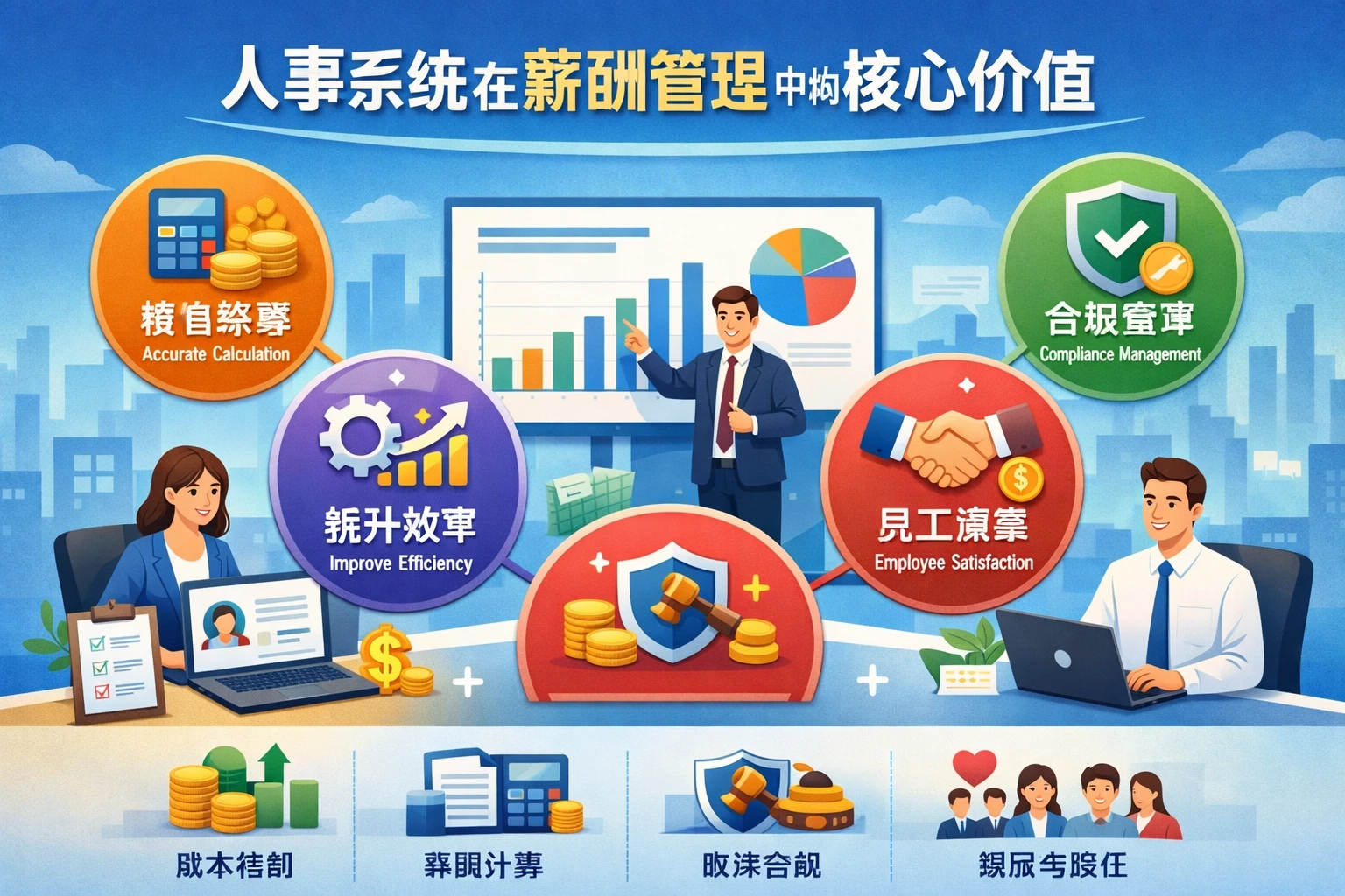 人事系统在薪酬管理中的核心价值