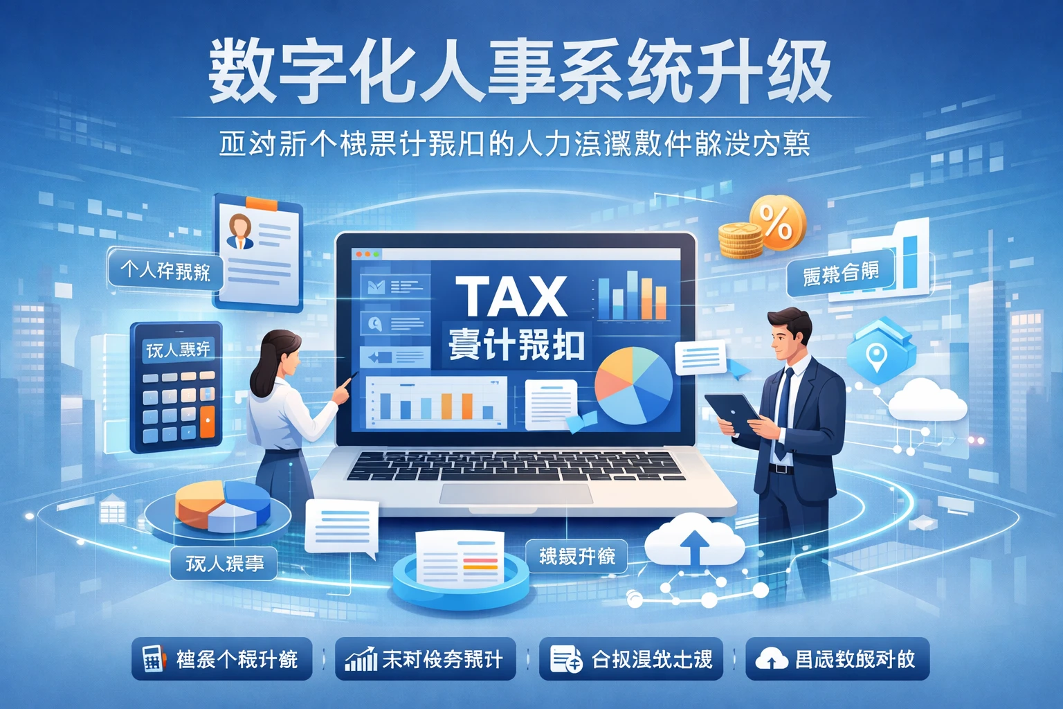 数字化人事系统升级：应对新个税累计预扣的人力资源软件解决方案