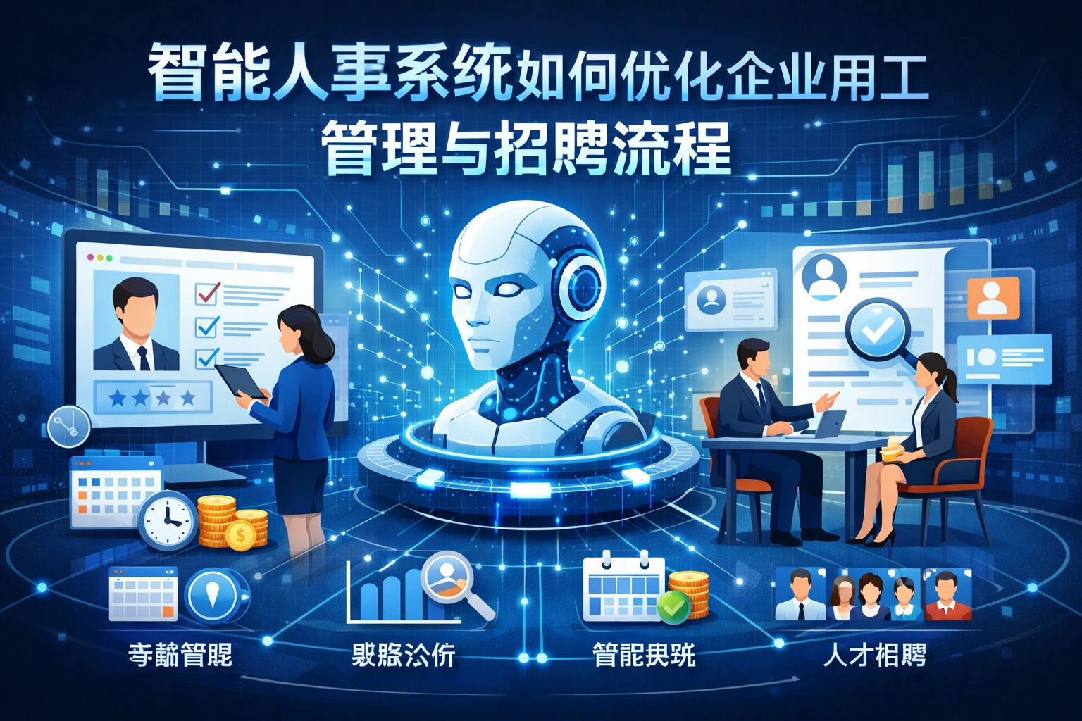 智能人事系统如何优化企业用工管理与招聘流程