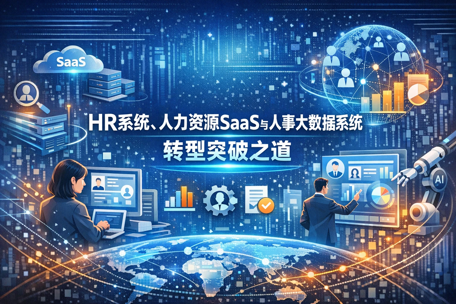HR系统、人力资源SaaS与人事大数据系统：计算机背景HR的转型突破之道
