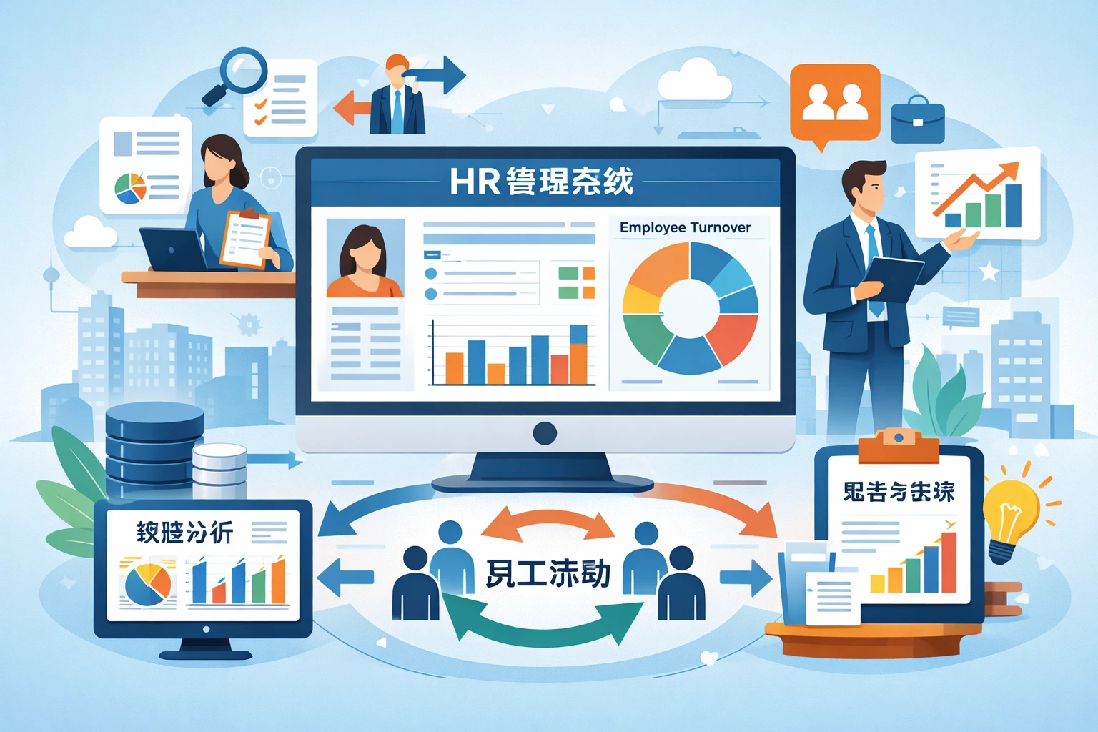 人事管理软件在员工流动数据管理中的核心作用