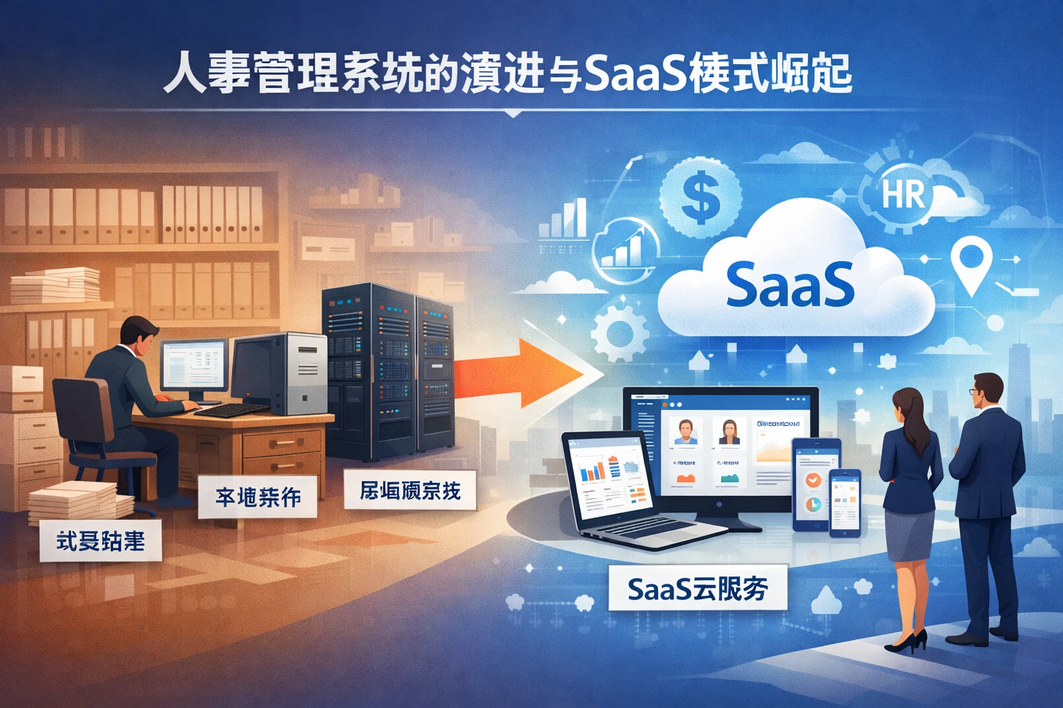 人事管理系统的演进与SaaS模式崛起