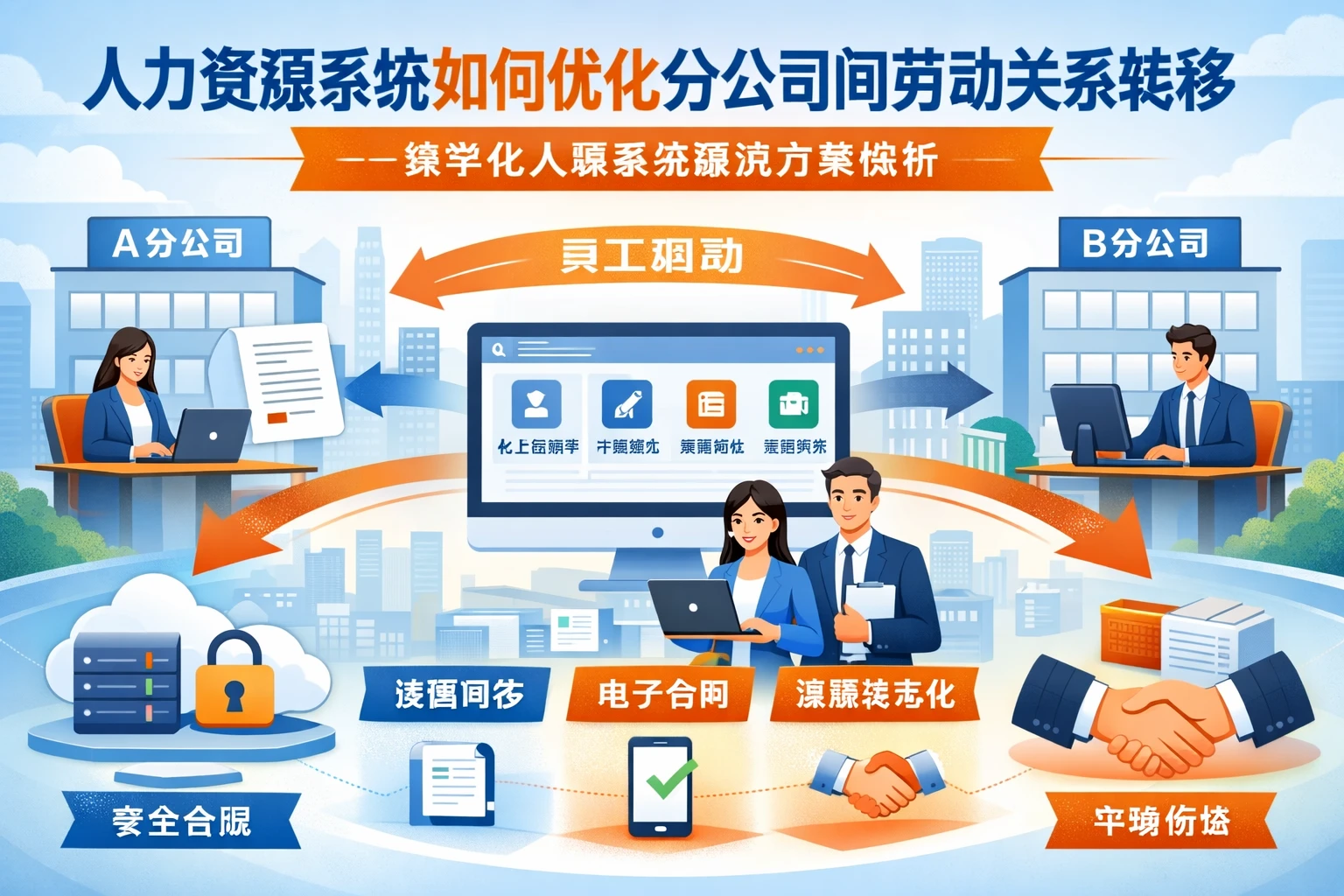 人力资源系统如何优化分公司间劳动关系转移——数字化人事系统解决方案探析