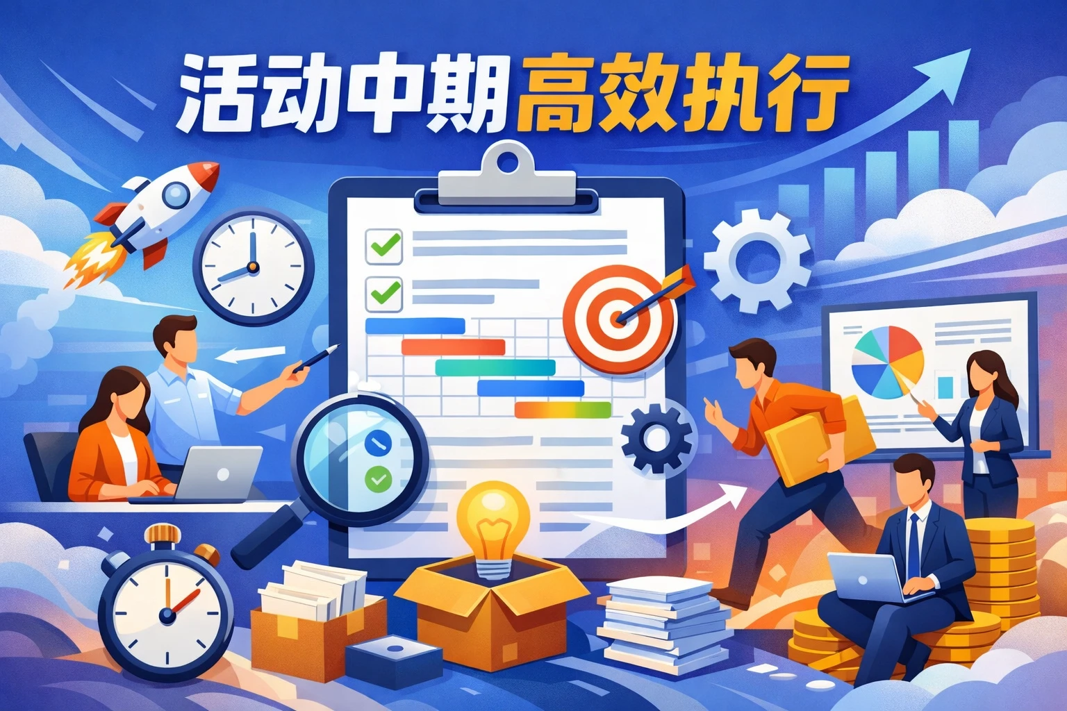 活动中期高效执行