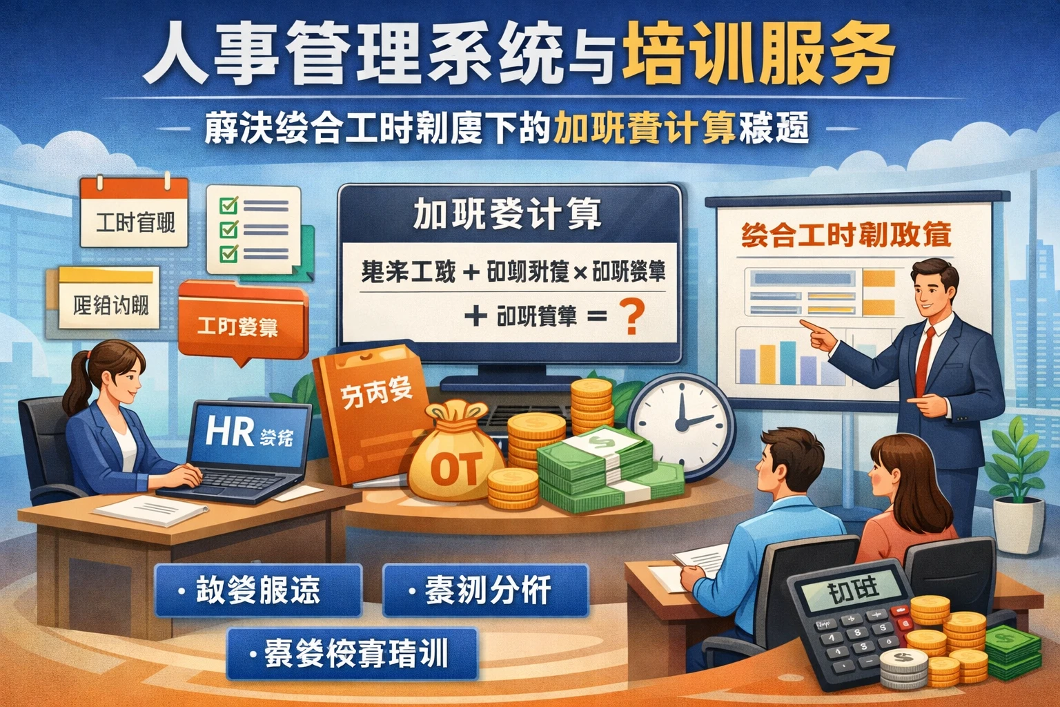 人事管理系统与培训服务:解决综合工时制度下的加班费计算难题