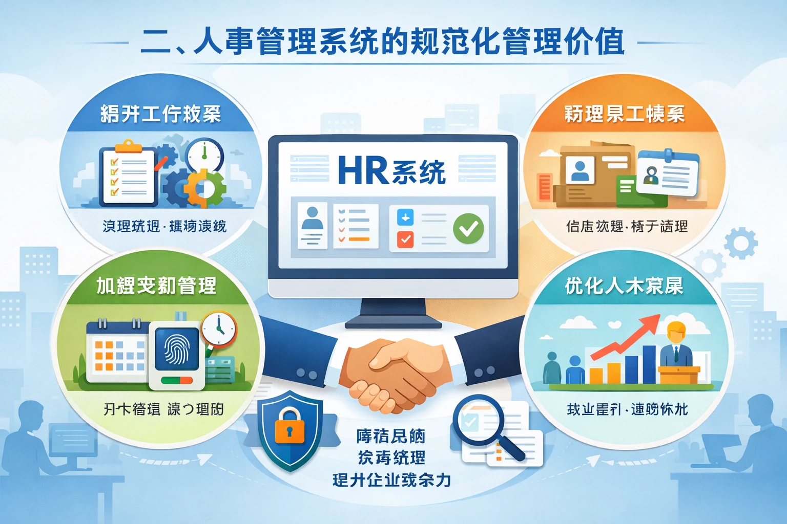 二、人事管理系统的规范化管理价值