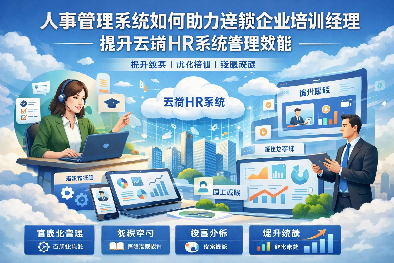 人事管理系统如何助力连锁企业培训经理提升云端HR系统管理效能