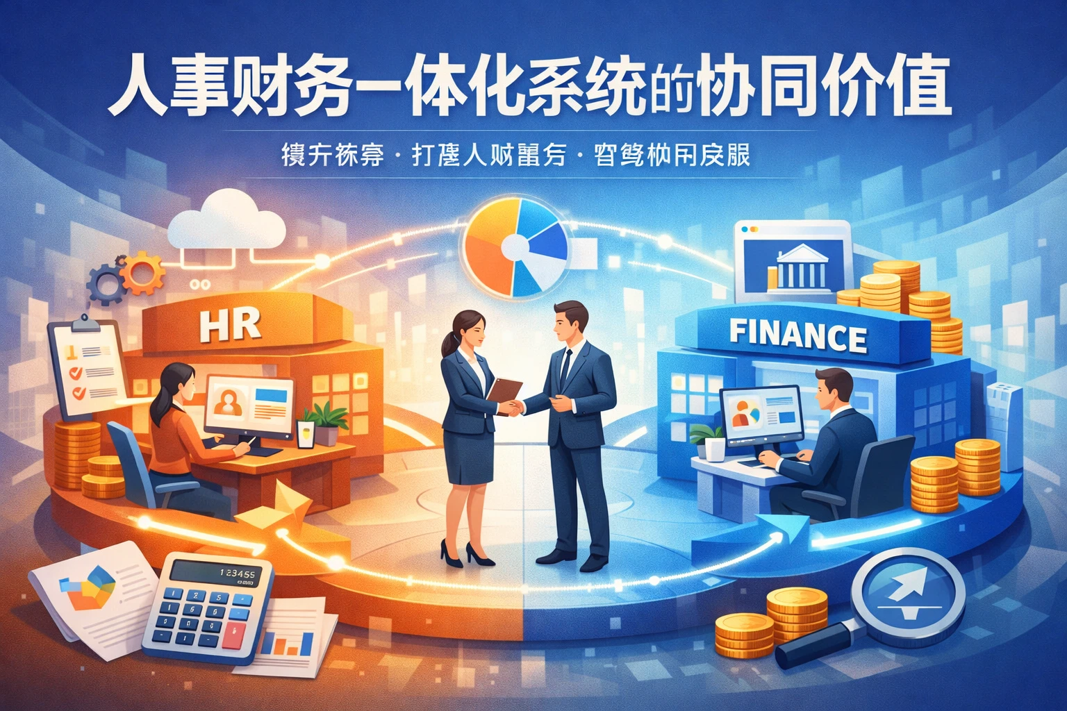 人事财务一体化系统的协同价值