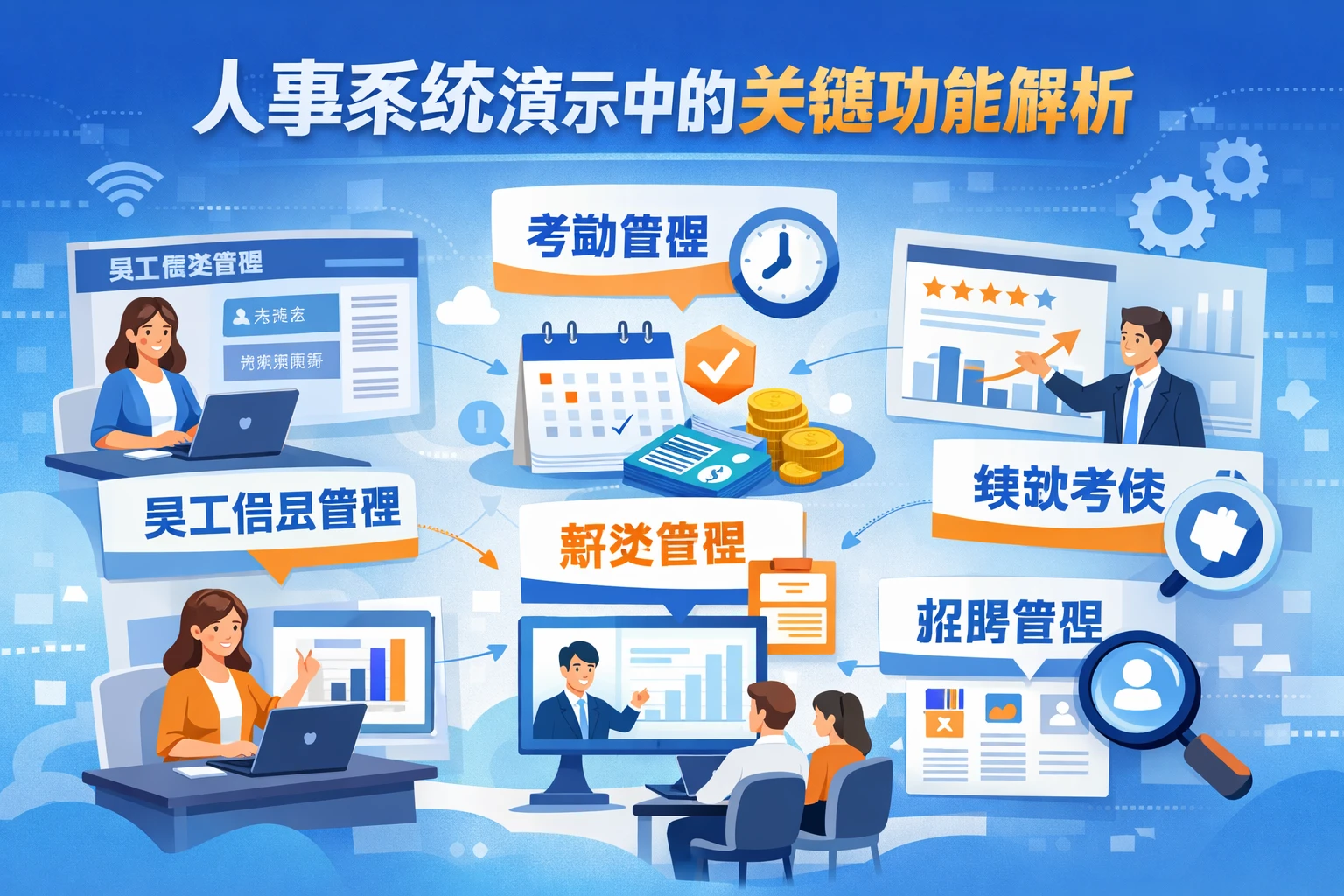 人事系统演示中的关键功能解析