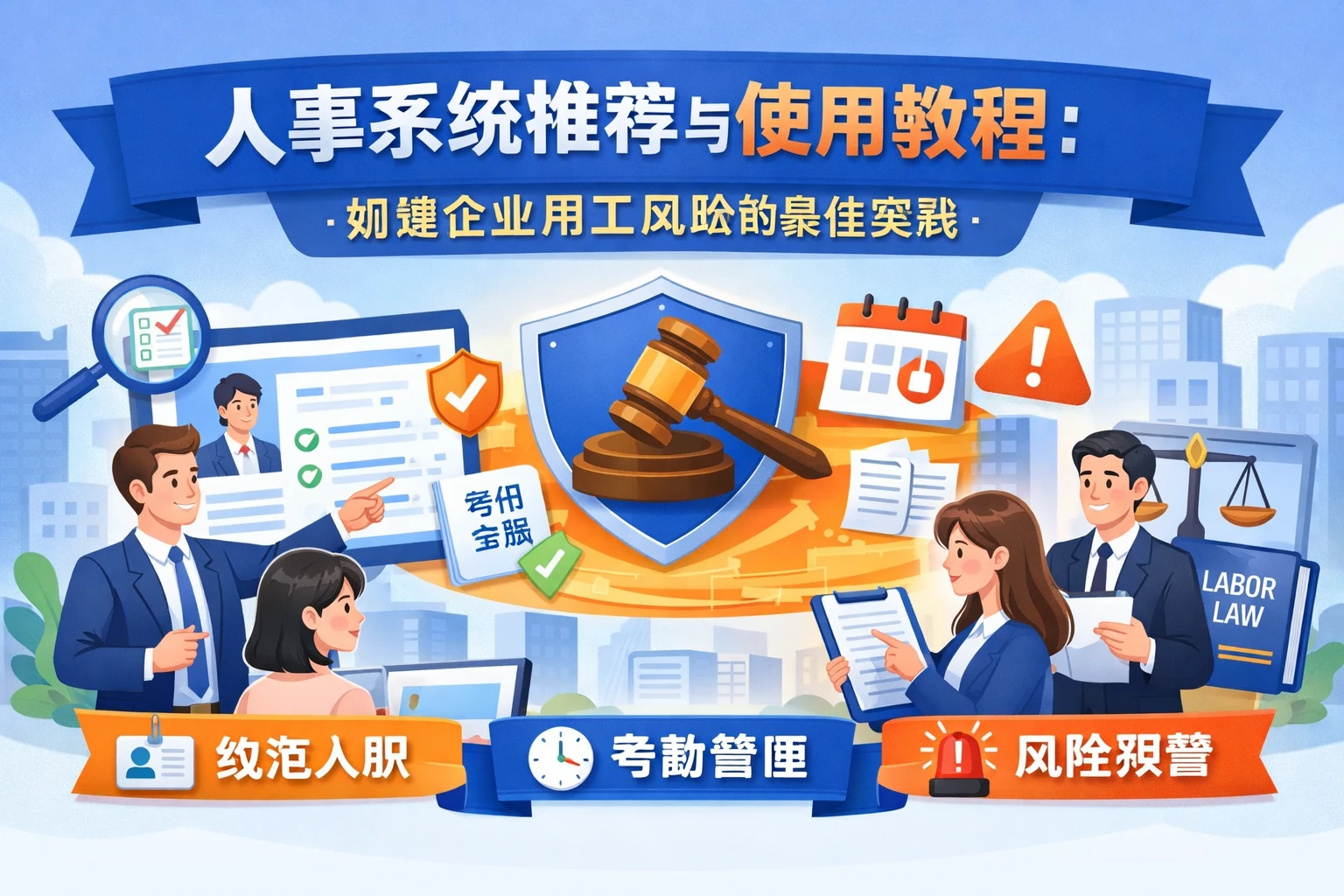 人事系统推荐与使用教程:规避企业用工风险的最佳实践