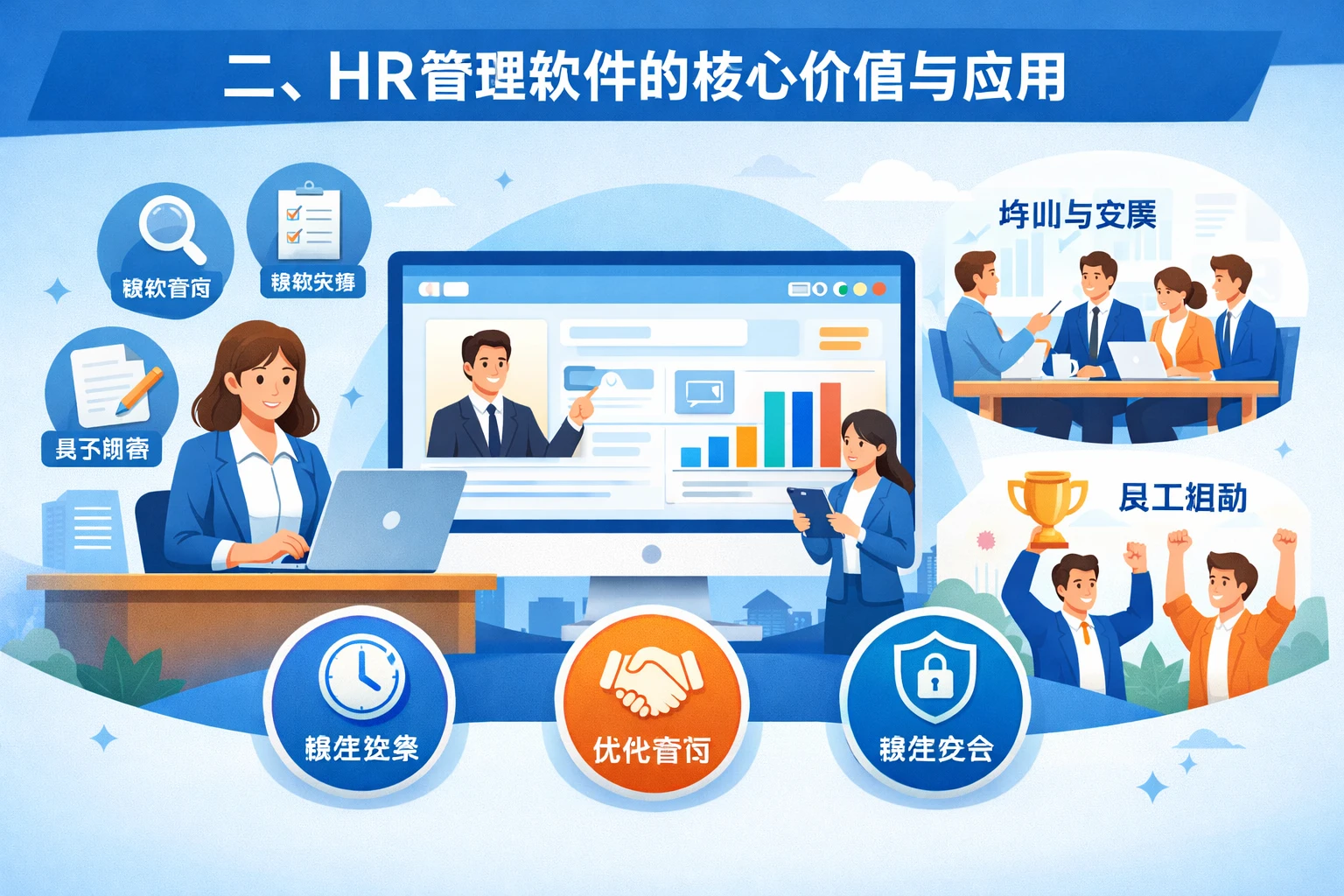 二、HR管理软件的核心价值与应用