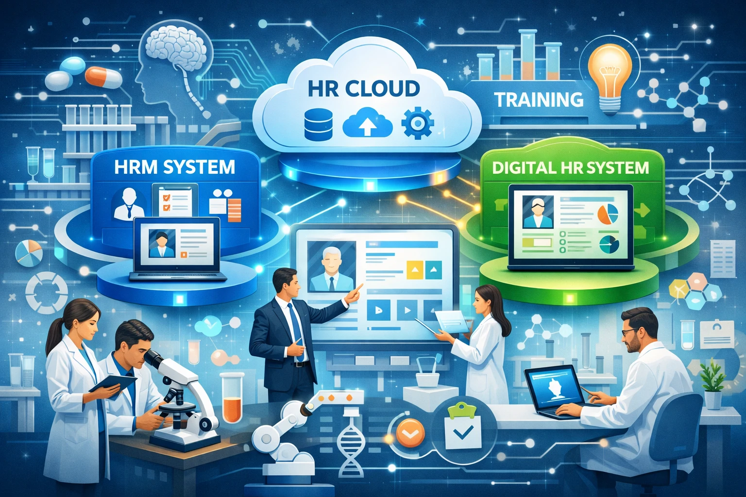 人力资源管理系统、人力资源云系统与数字化人事系统在医药研发培训体系中的创新应用