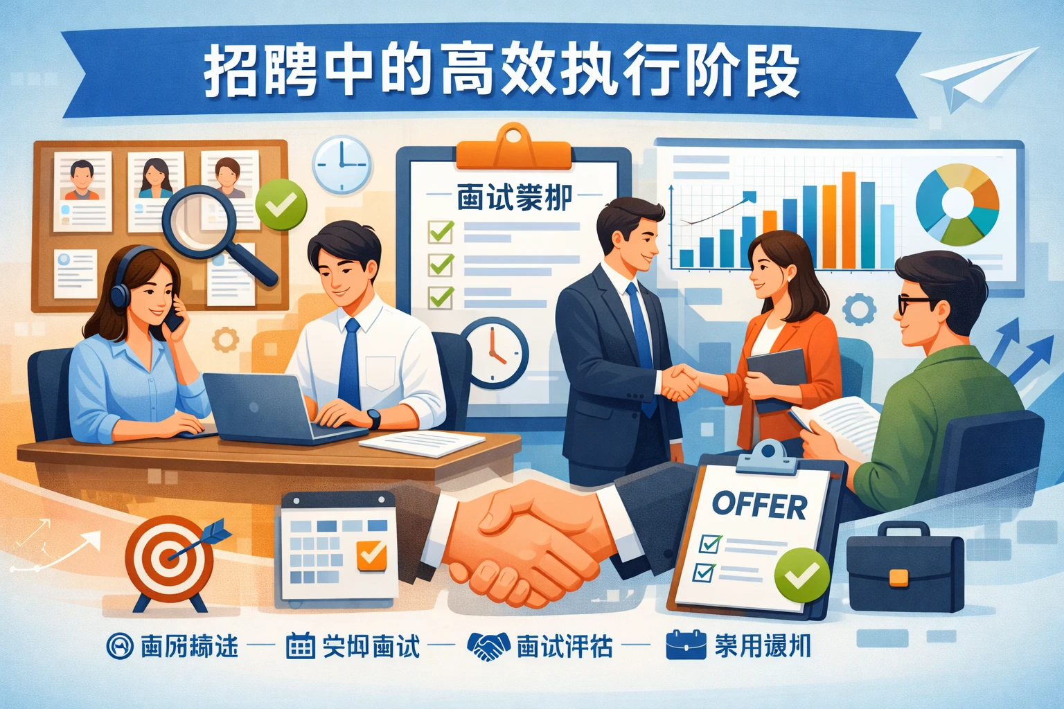 招聘中的高效执行阶段