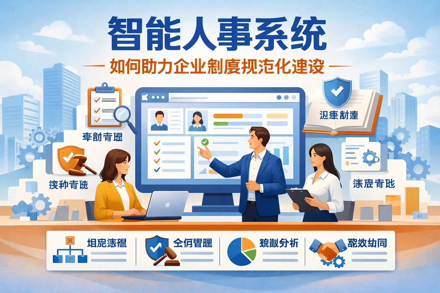 智能人事系统如何助力企业制度规范化建设