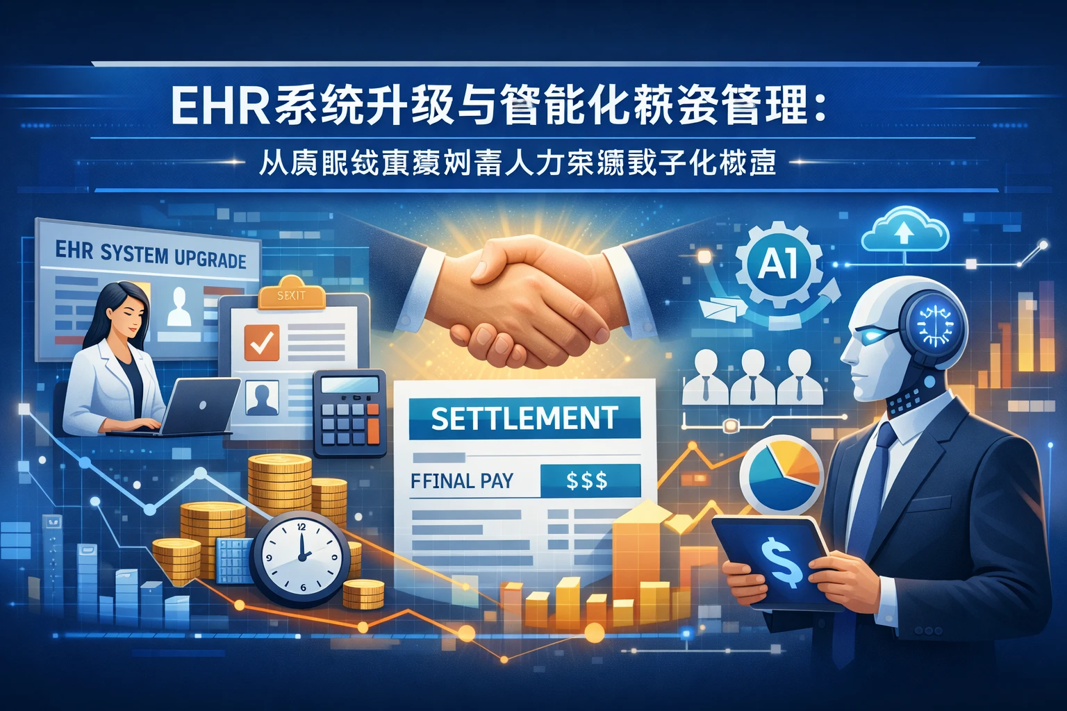 EHR系统升级与智能化薪资管理：从离职结算案例看人力资源数字化转型