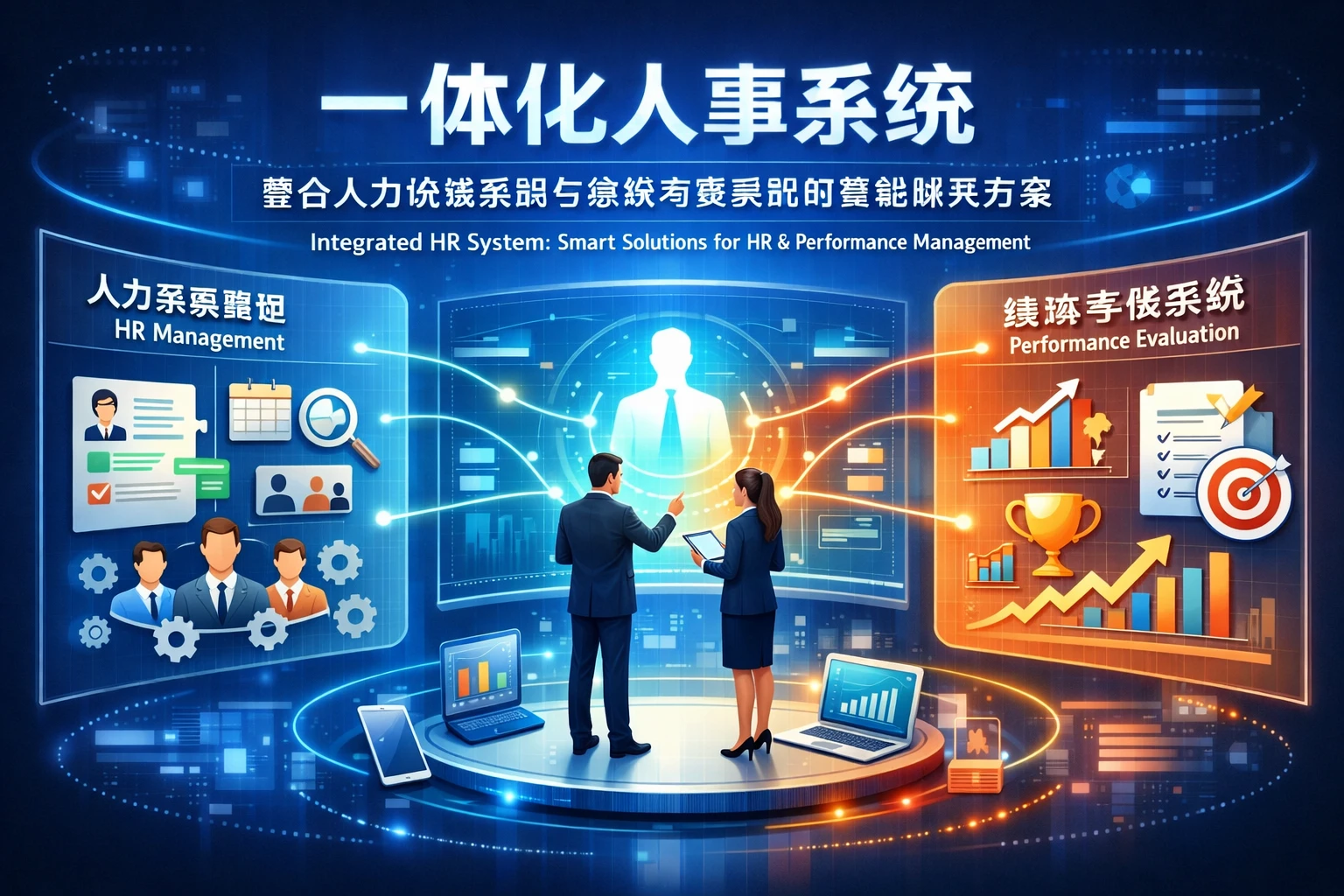 一体化人事系统：整合人力资源系统与绩效考核系统的智能解决方案