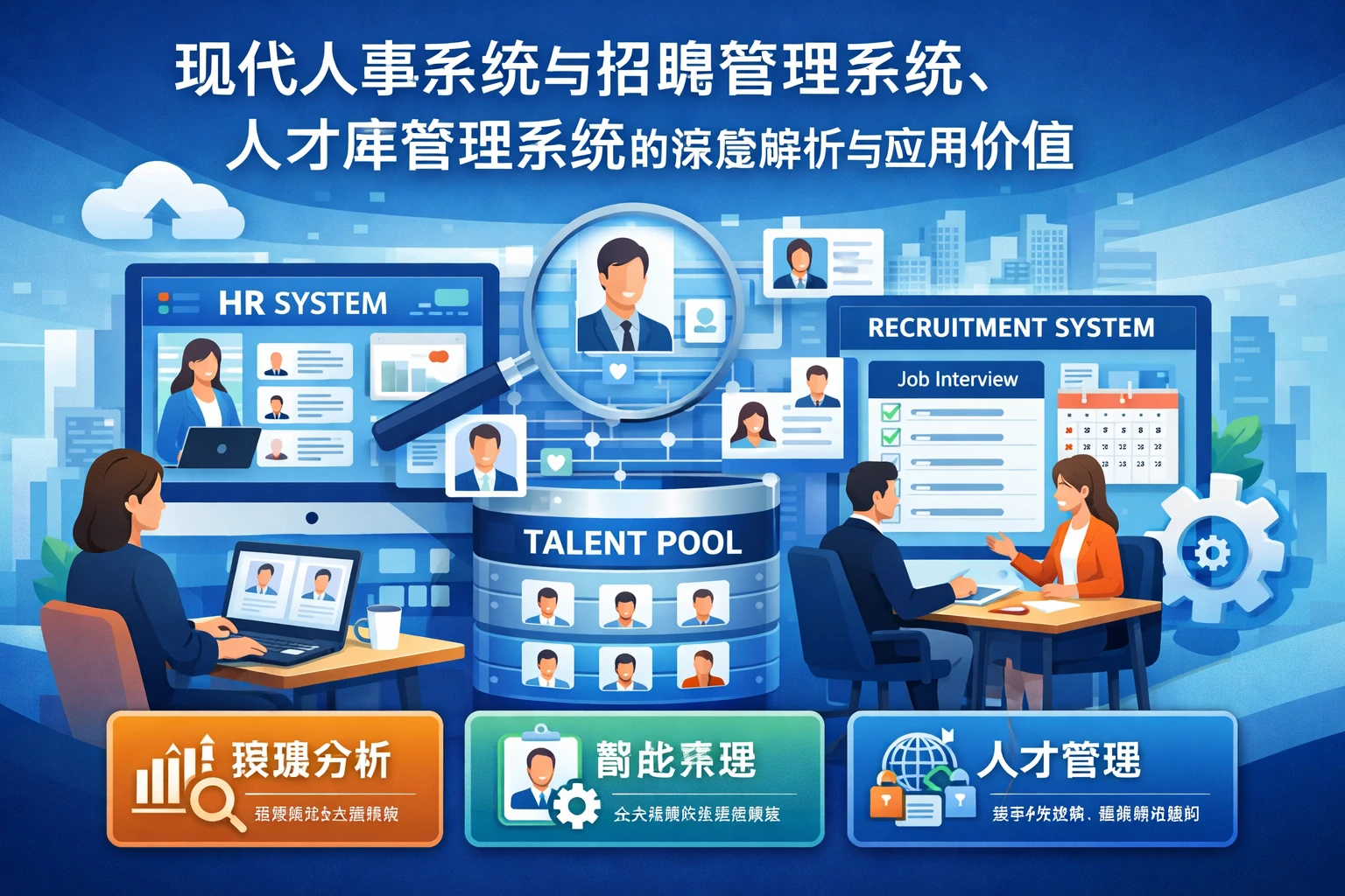现代人事系统与招聘管理系统、人才库管理系统的深度解析与应用价值