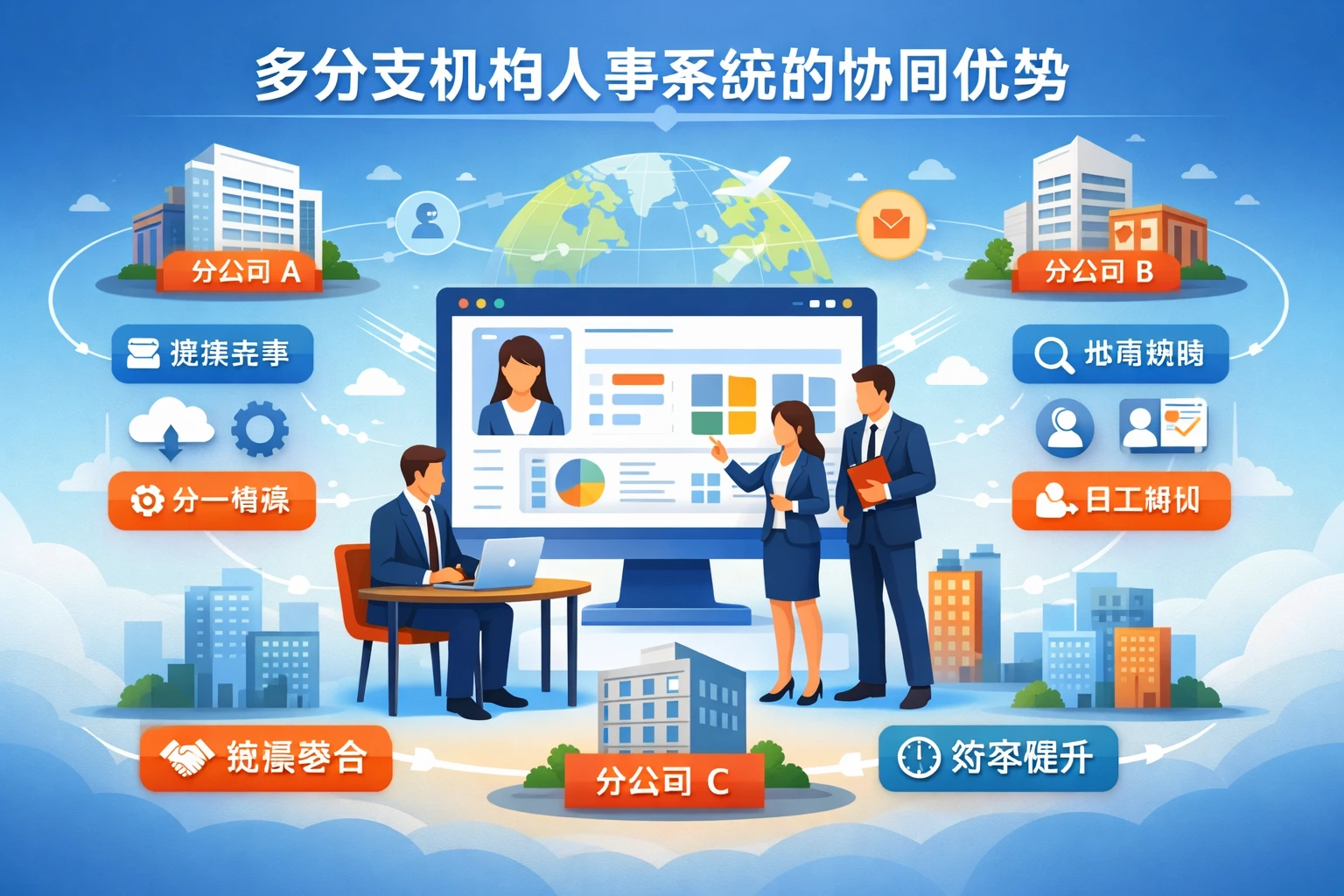 多分支机构人事系统的协同优势