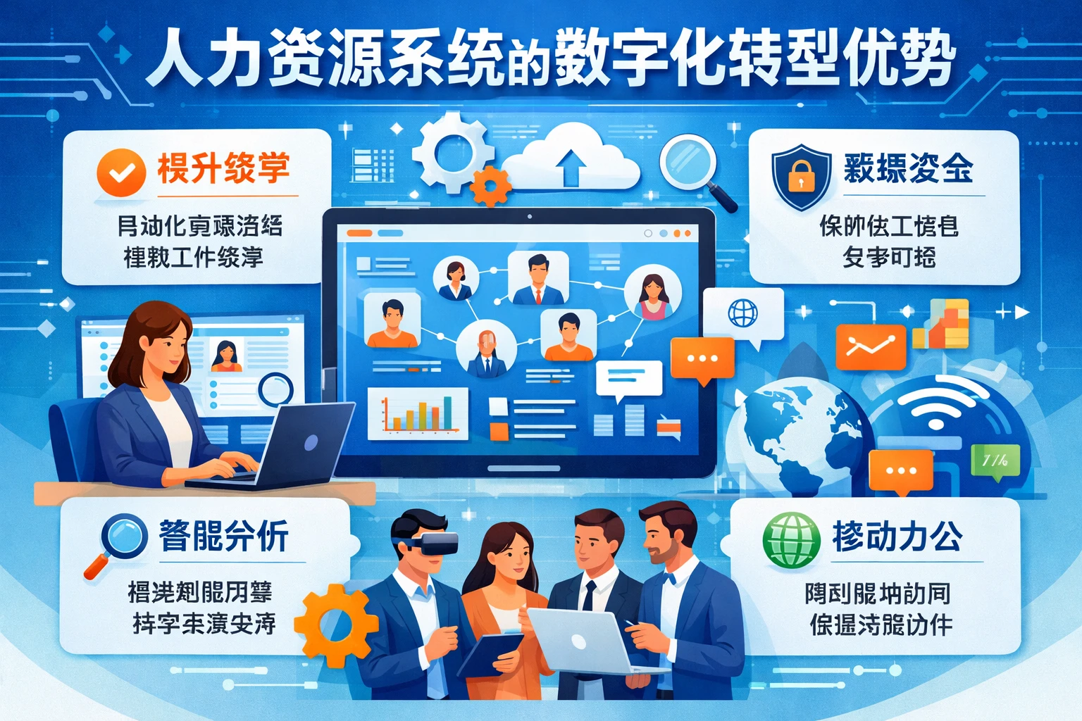 人力资源系统的数字化转型优势