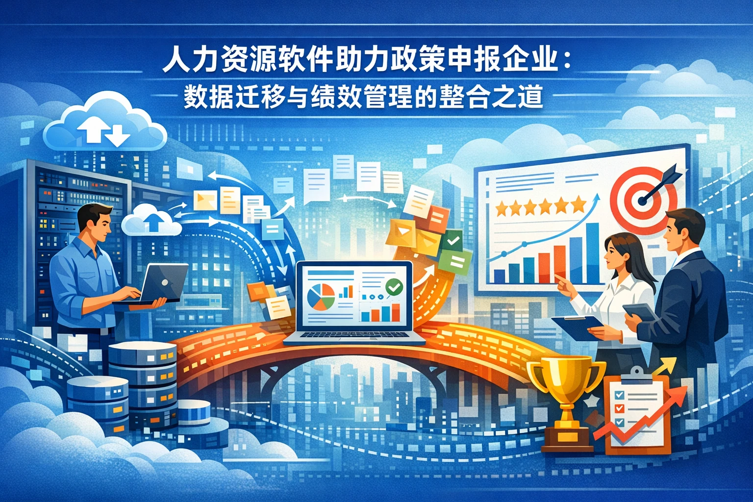 人力资源软件助力政策申报企业：数据迁移与绩效管理的整合之道