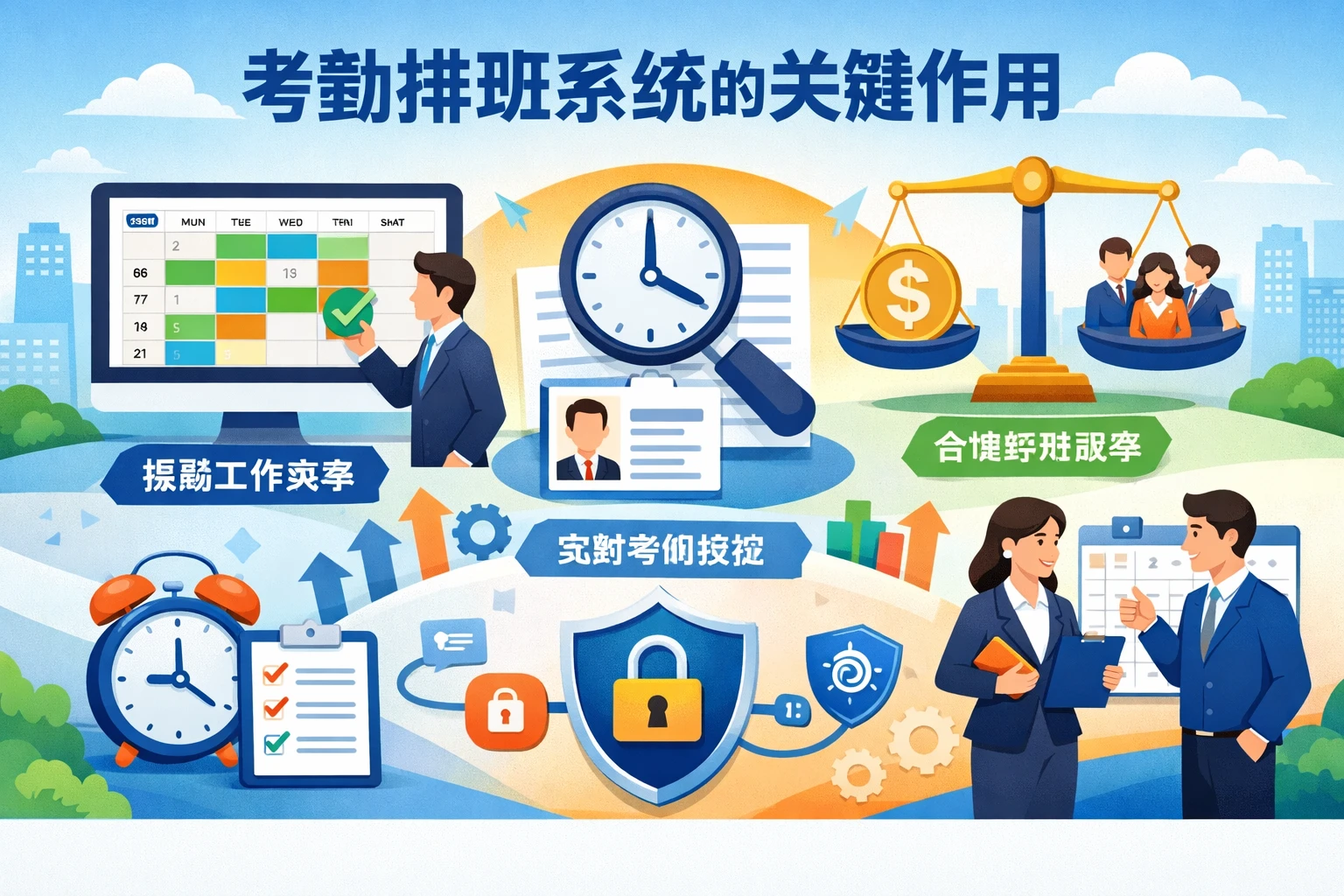 考勤排班系统的关键作用