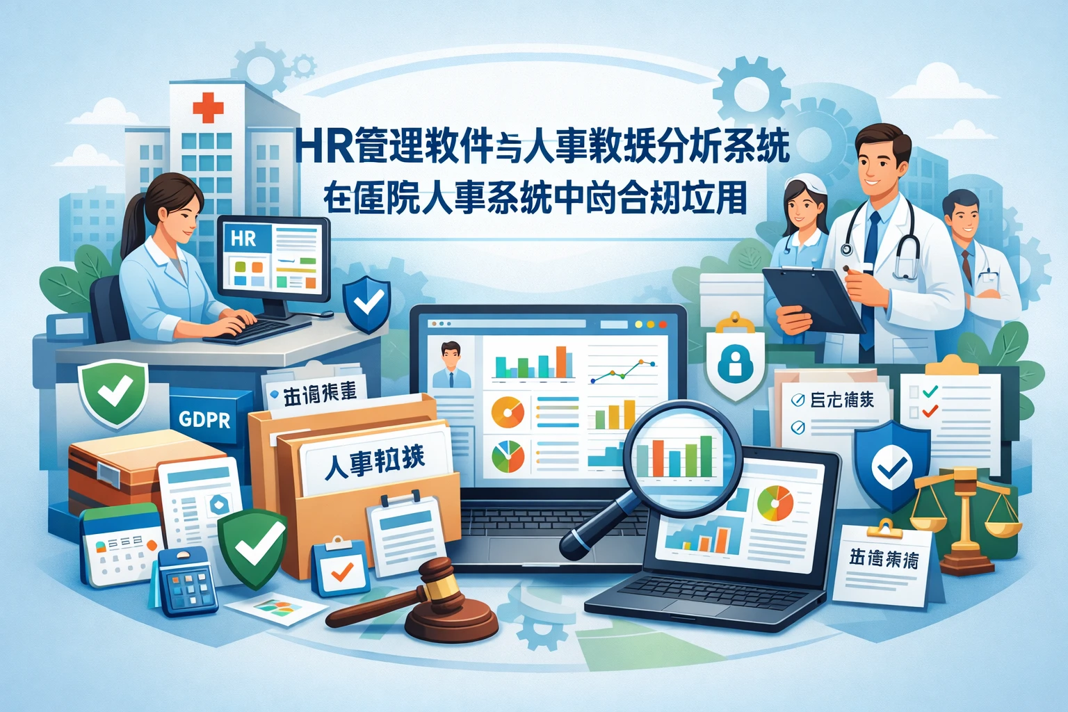 HR管理软件与人事数据分析系统在医院人事系统中的合规应用