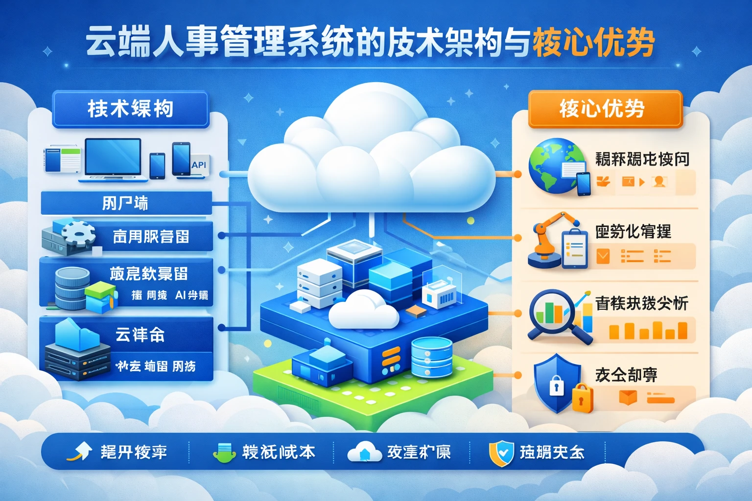 云端人事管理系统的技术架构与核心优势
