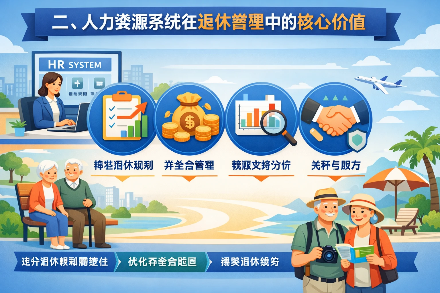 二、人力资源系统在退休管理中的核心价值