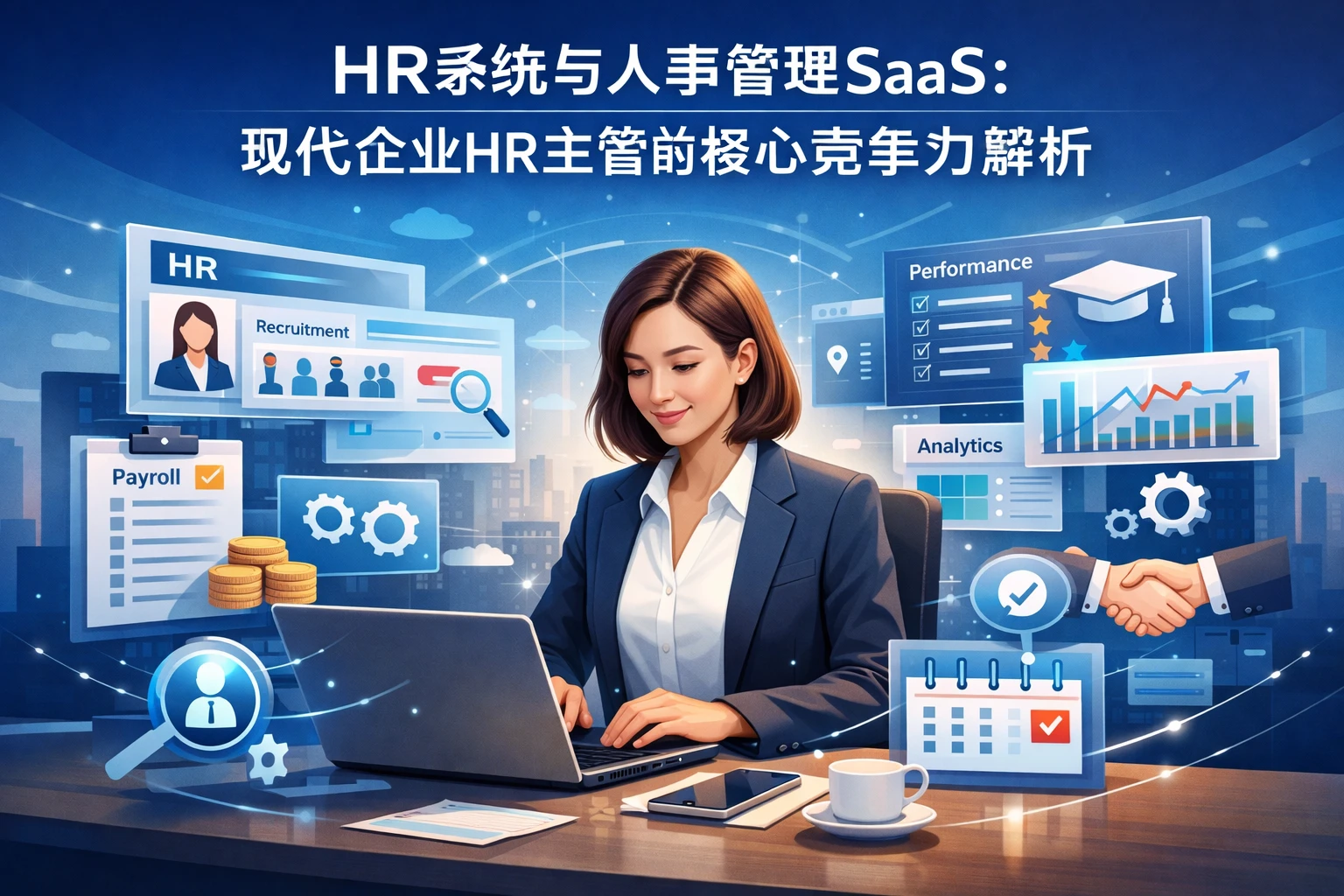 HR系统与人事管理SaaS:现代企业HR主管的核心竞争力解析