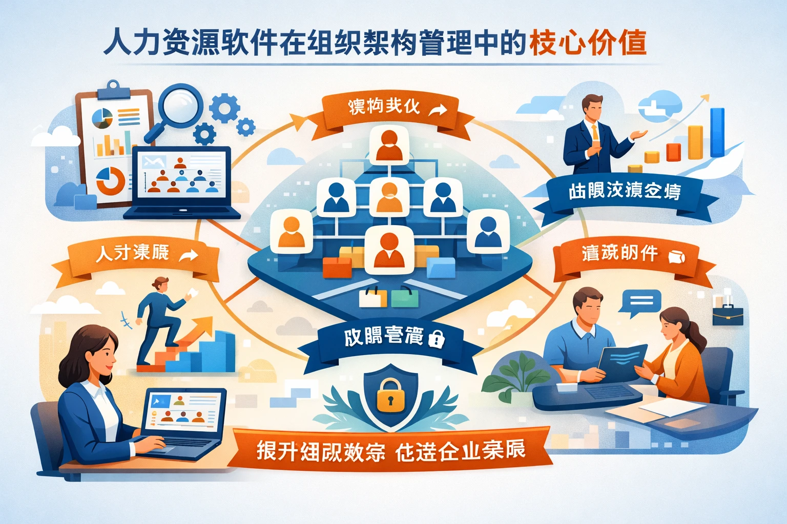 人力资源软件在组织架构管理中的核心价值