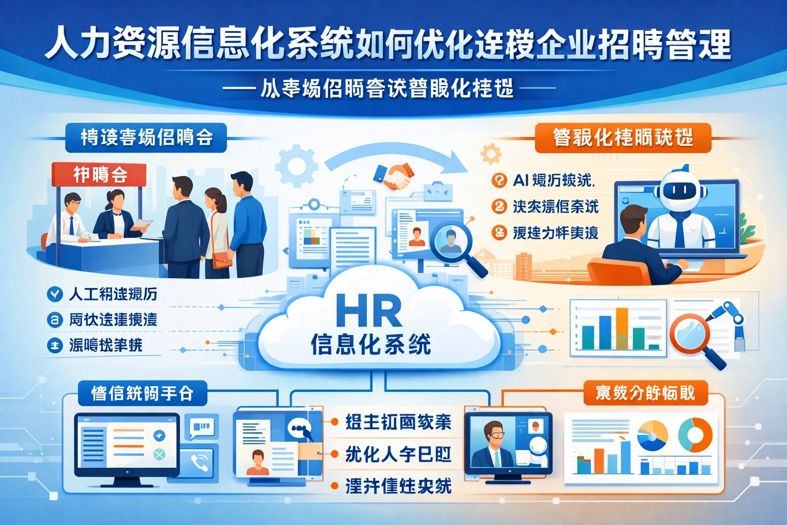 人力资源信息化系统如何优化连锁企业招聘管理——从专场招聘会谈智能化转型