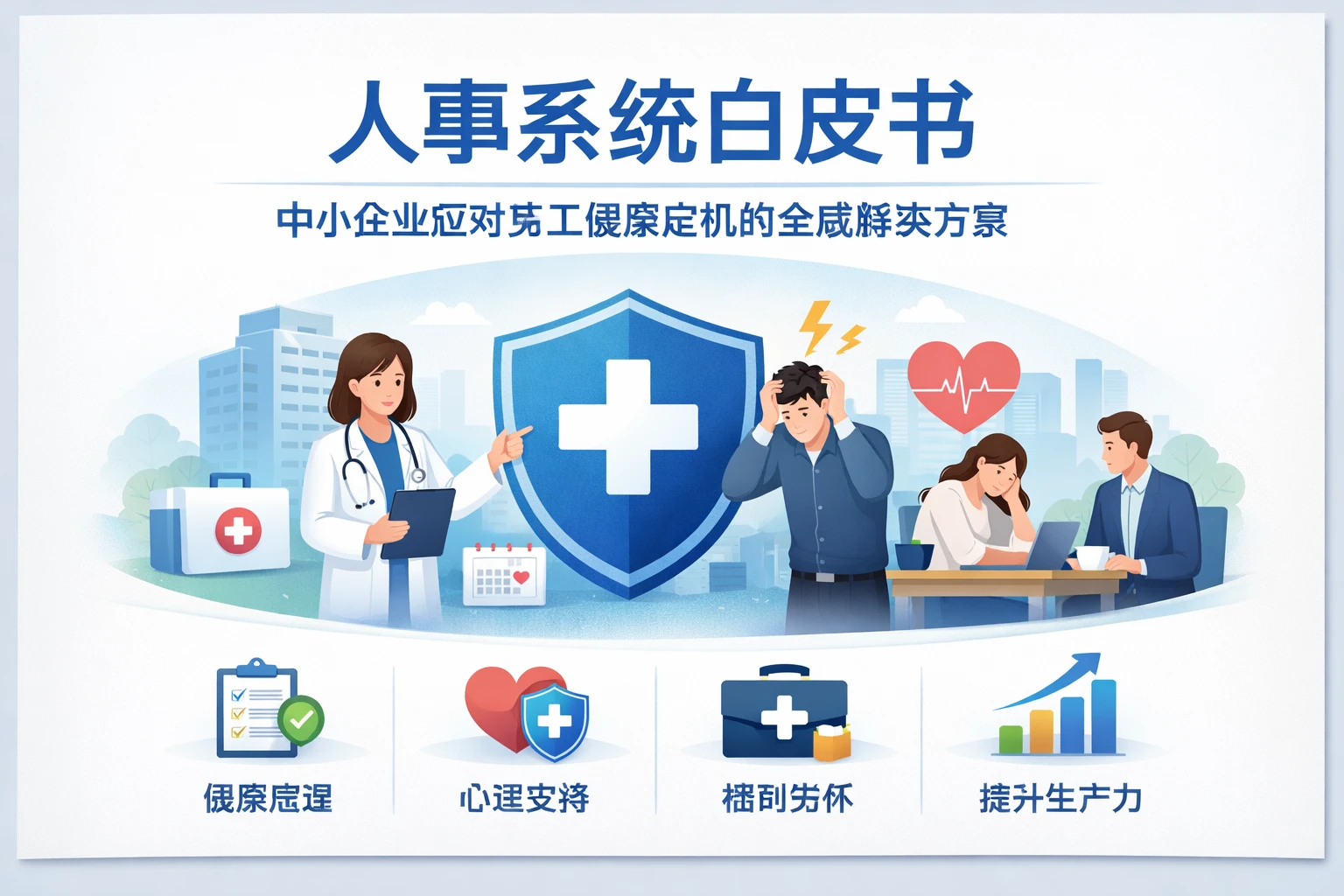 人事系统白皮书：中小企业应对员工健康危机的全面解决方案