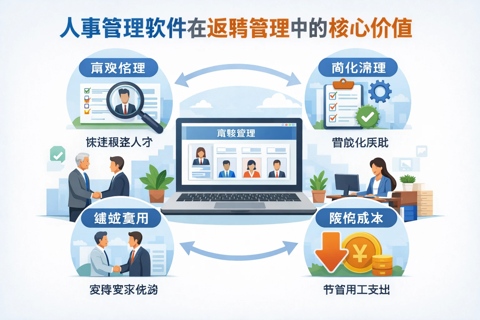 人事管理软件在返聘管理中的核心价值