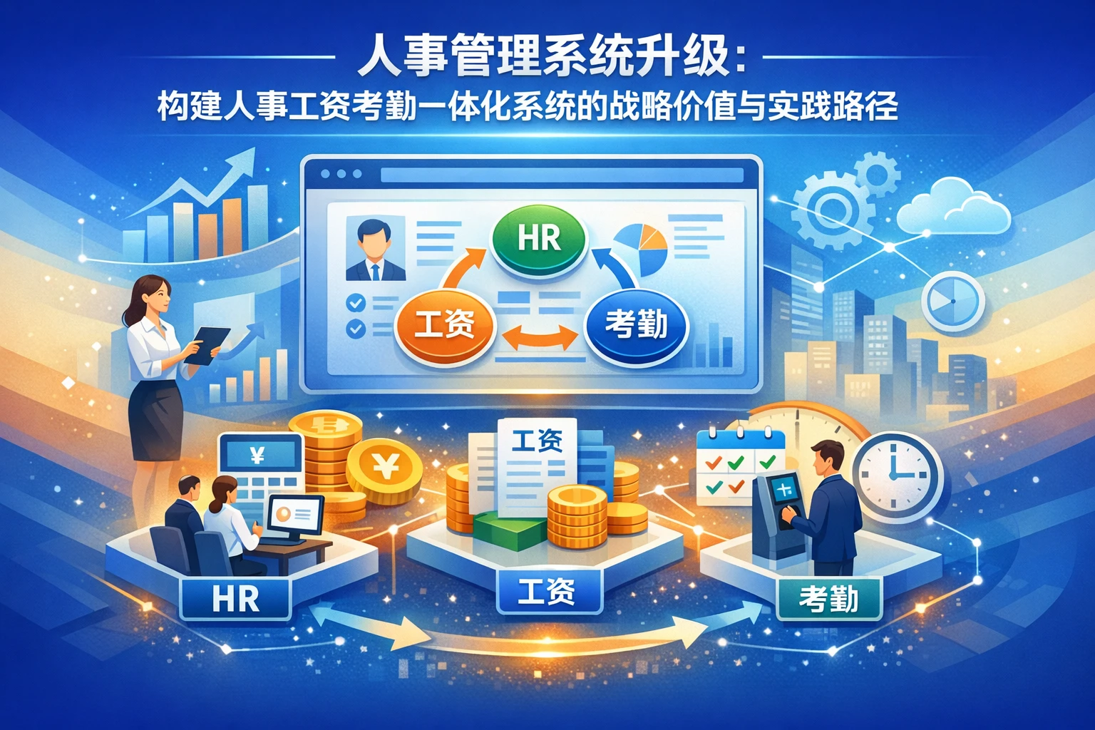 人事管理系统升级:构建人事工资考勤一体化系统的战略价值与实践路径